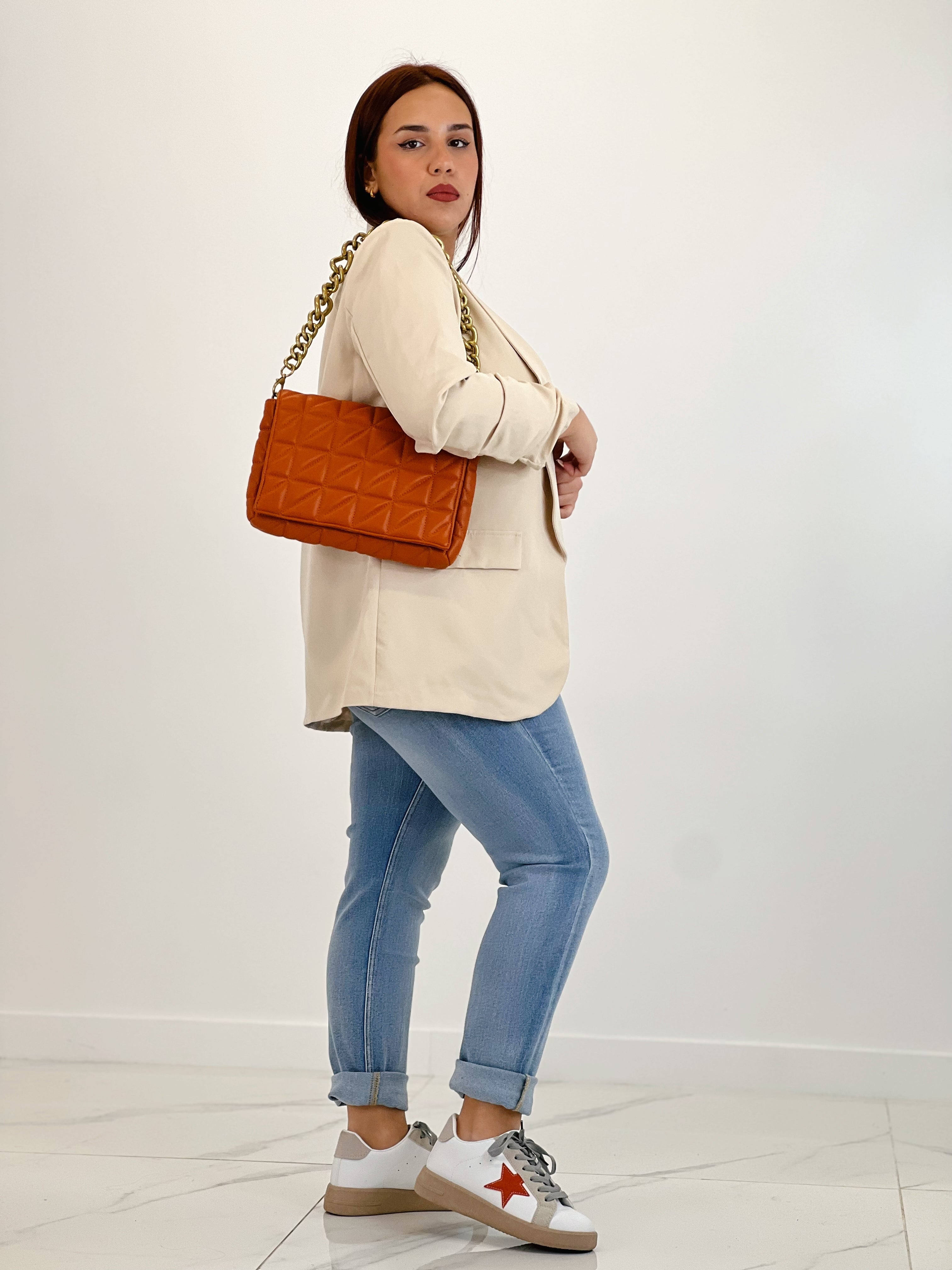 Bolso acolchado cadena gruesa - Zebra&Maduixa®