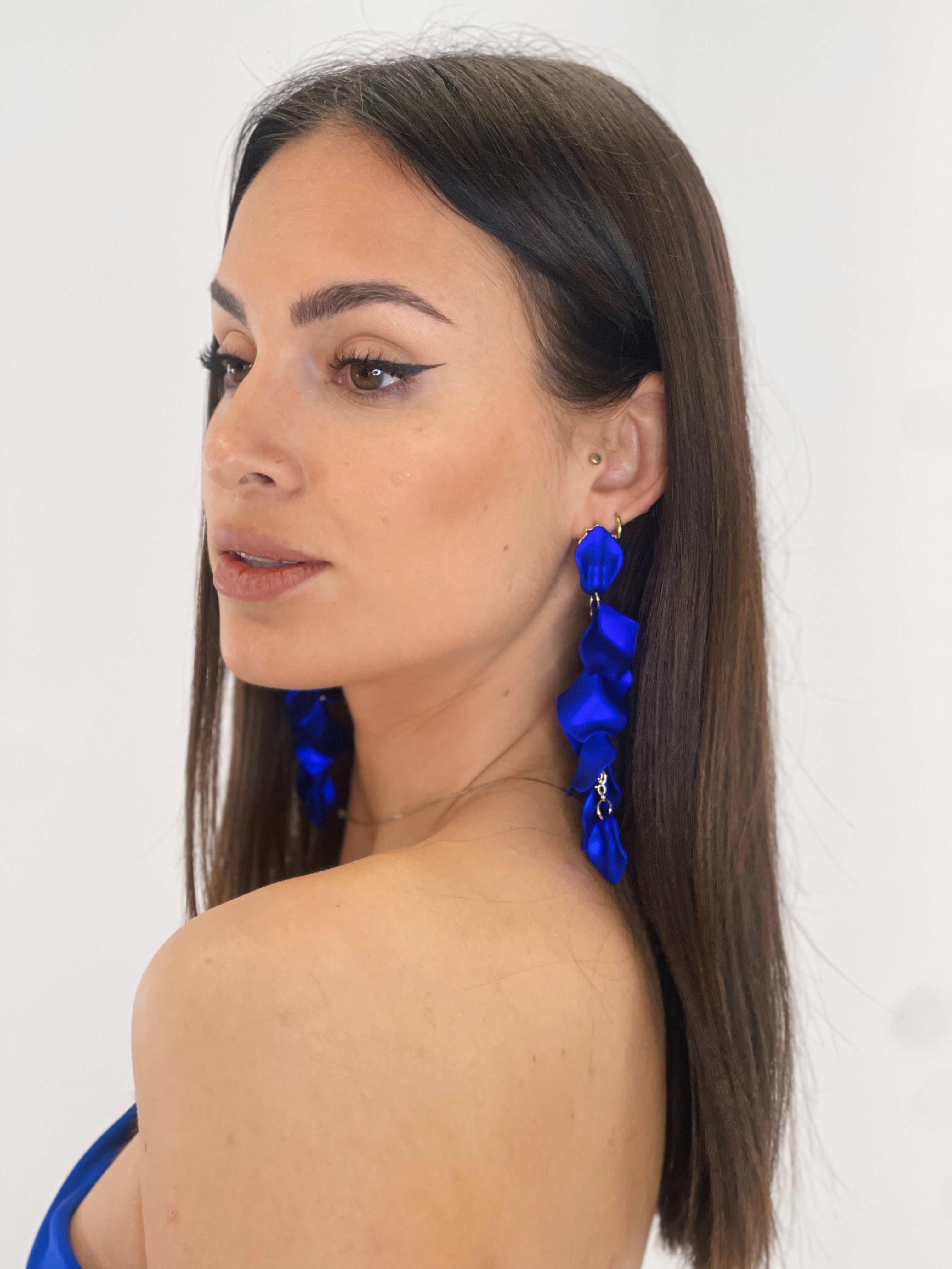 Pendientes pétalos cascada - Zebra&Maduixa®