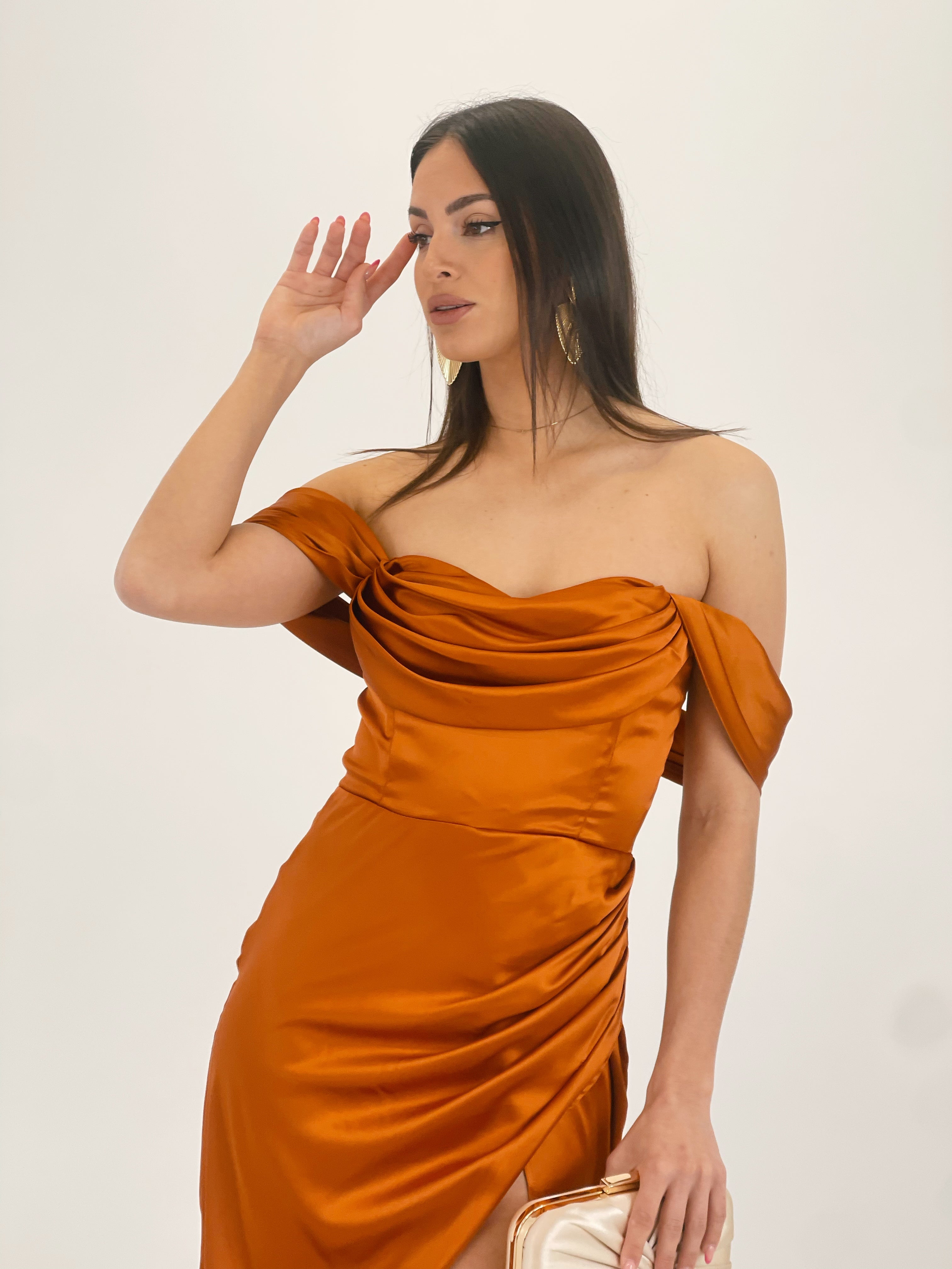 Vestido drapeado Astrid - Zebra&Maduixa®