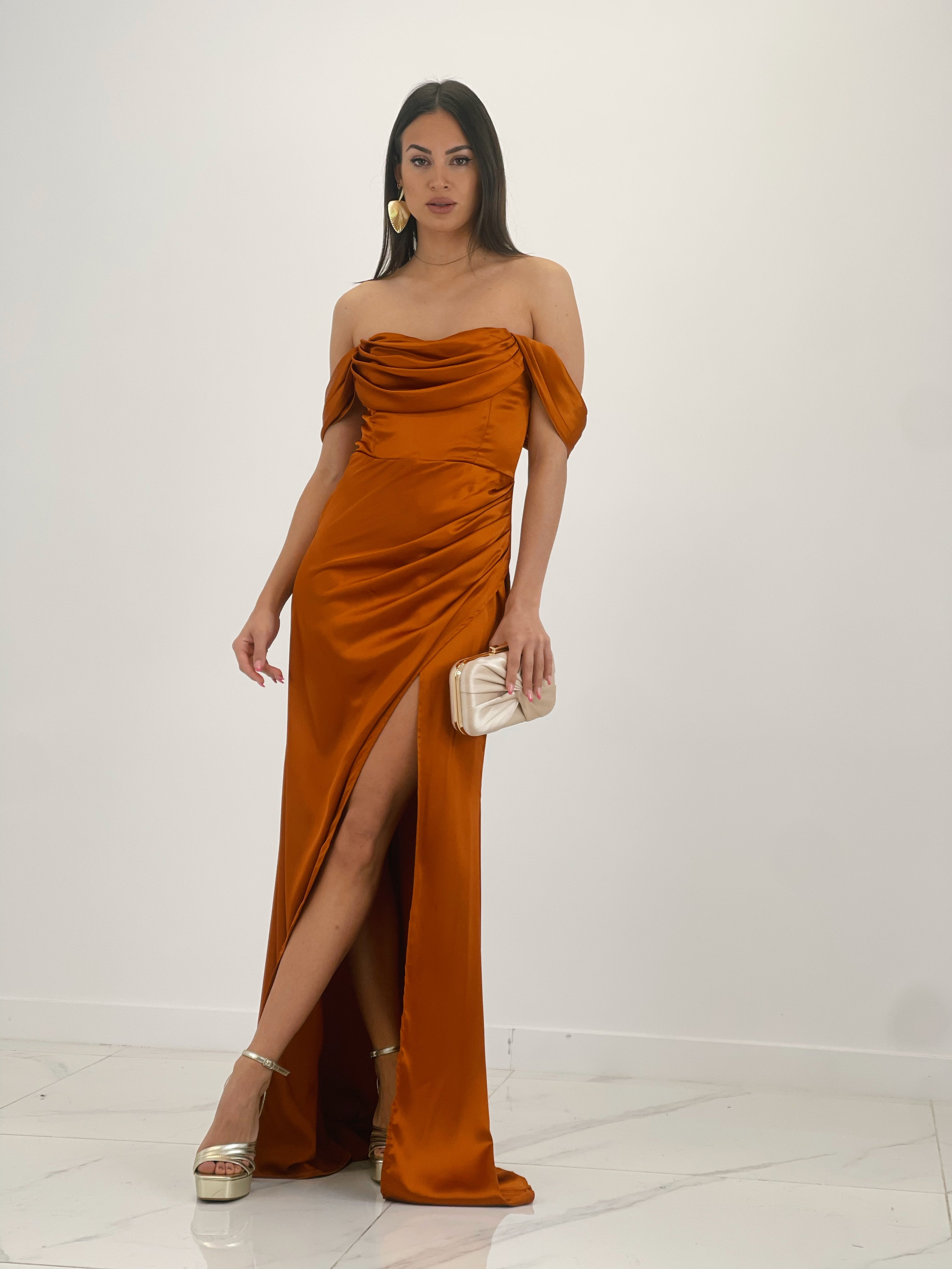 Vestido drapeado Astrid - Zebra&Maduixa®