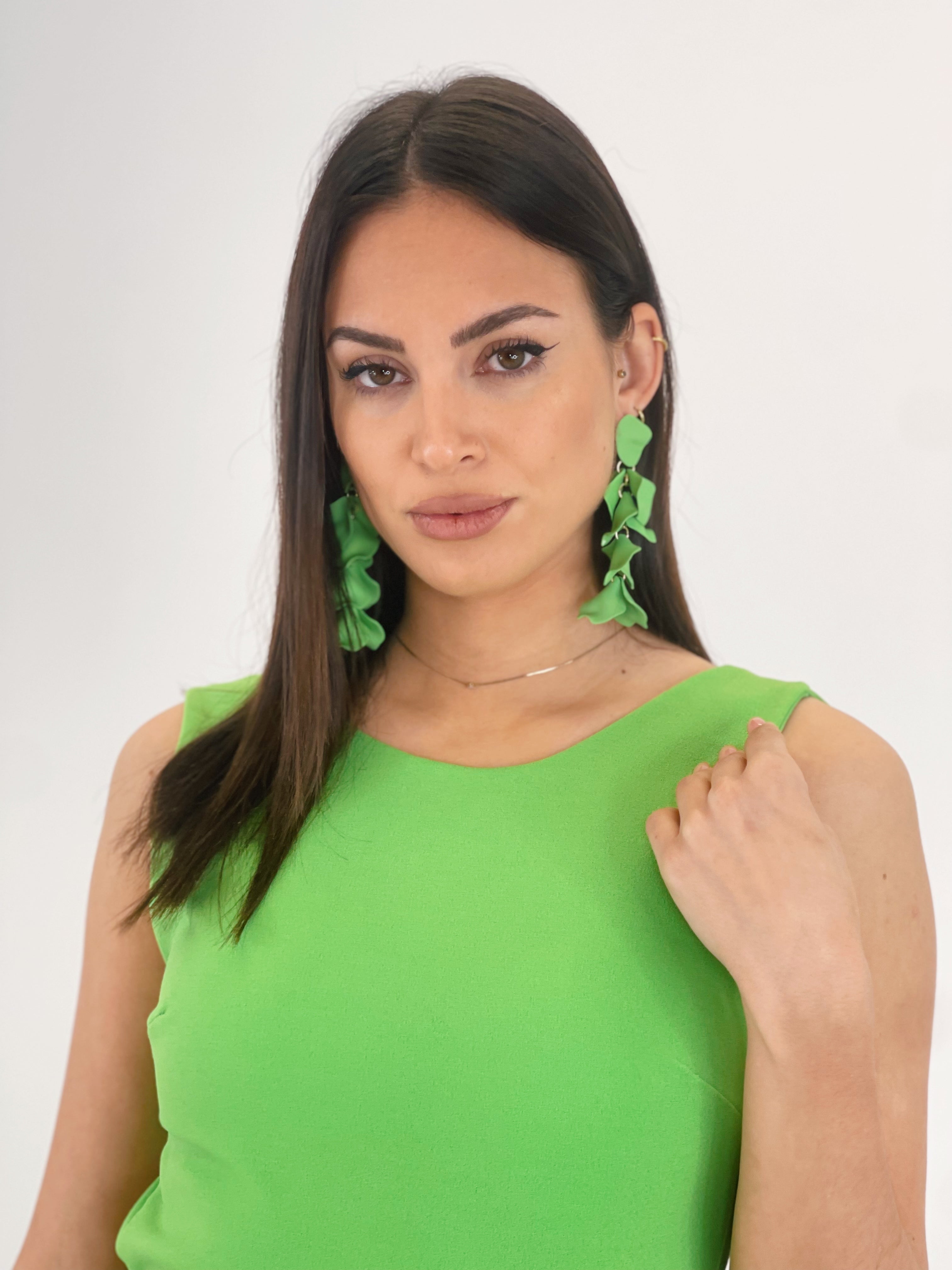 Pendientes pétalos cascada - Zebra&Maduixa®