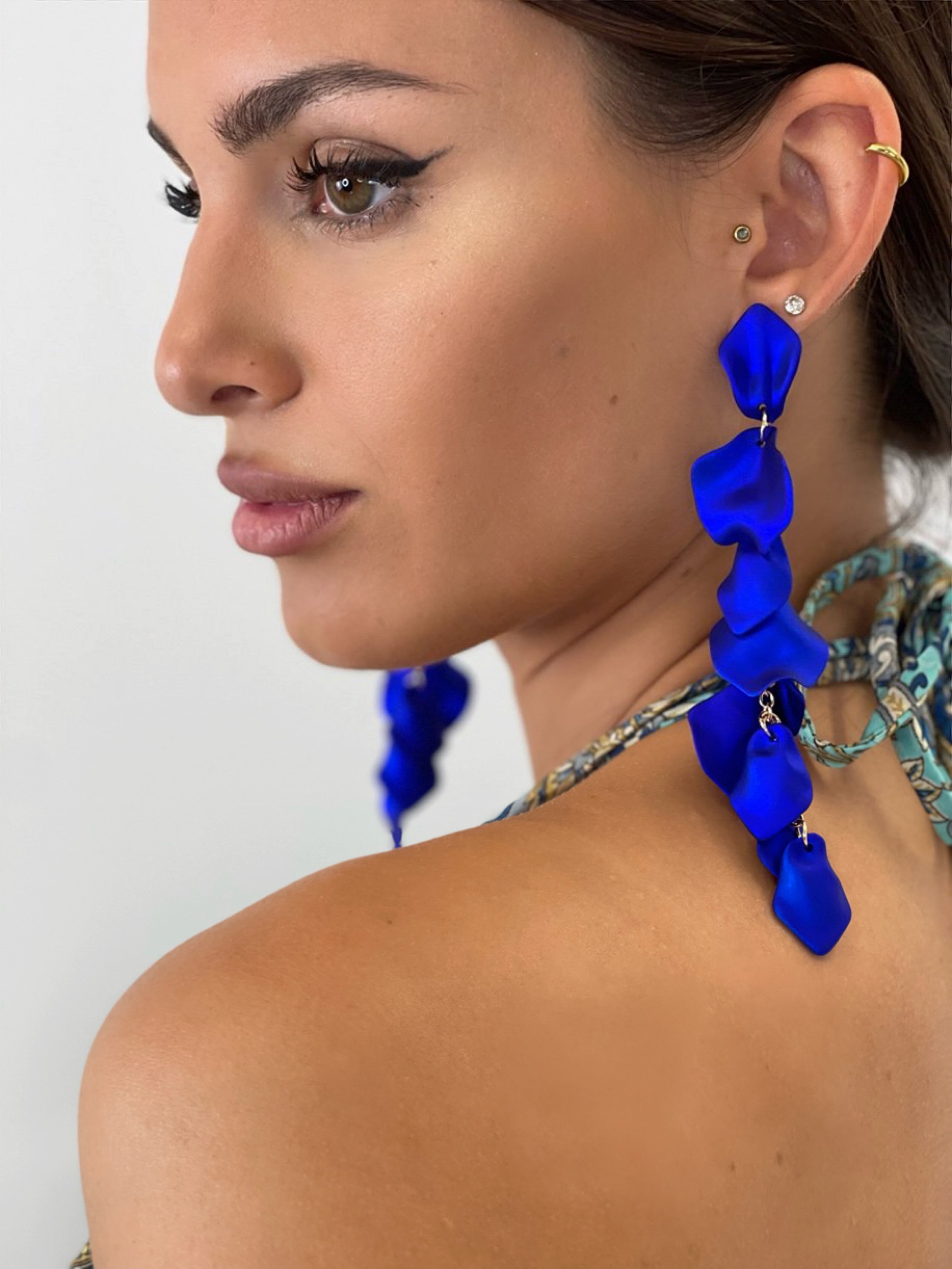 Pendientes pétalos cascada - Zebra&Maduixa®