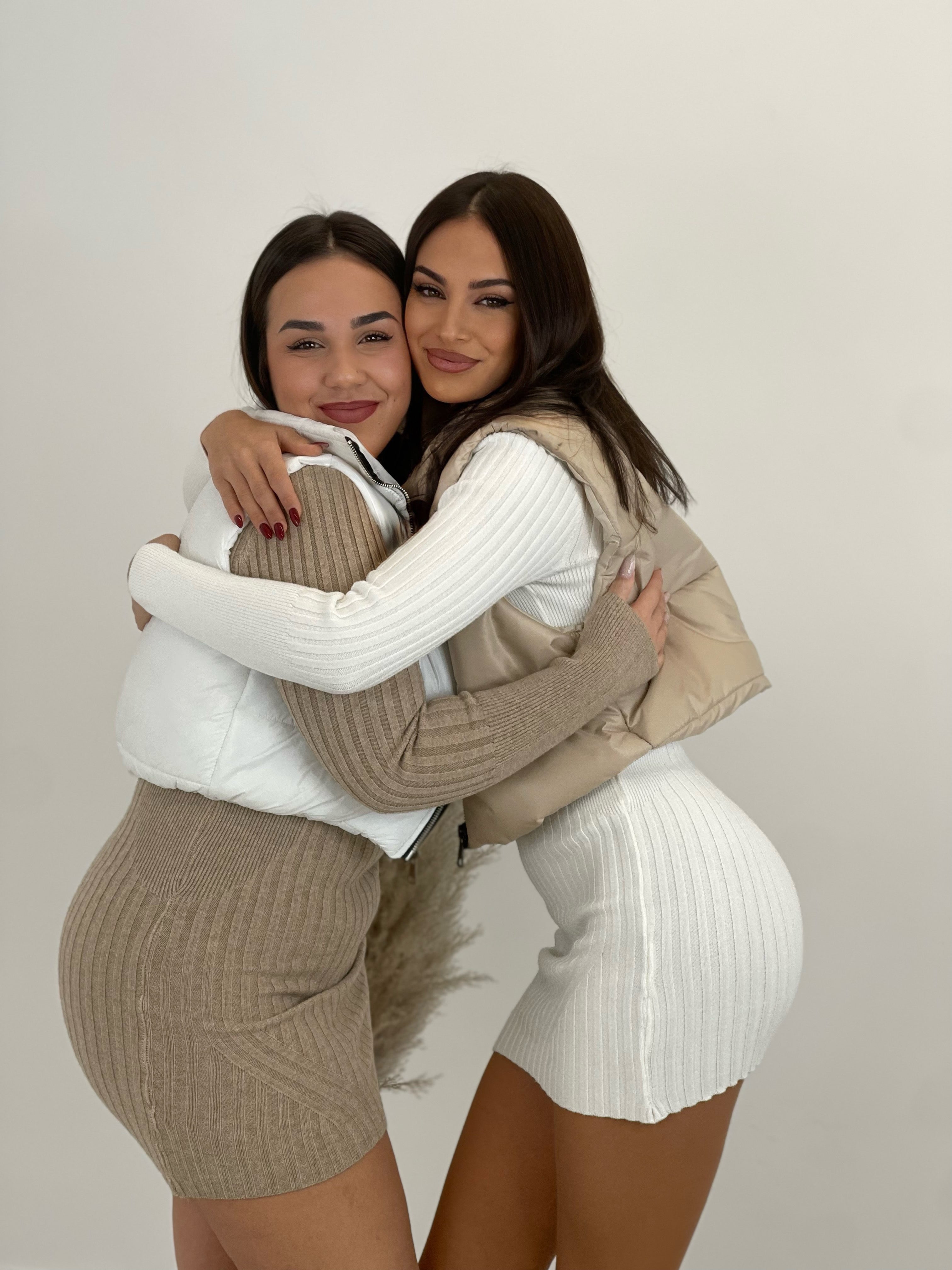 Vestido manga larga punto rib - Zebra&Maduixa®