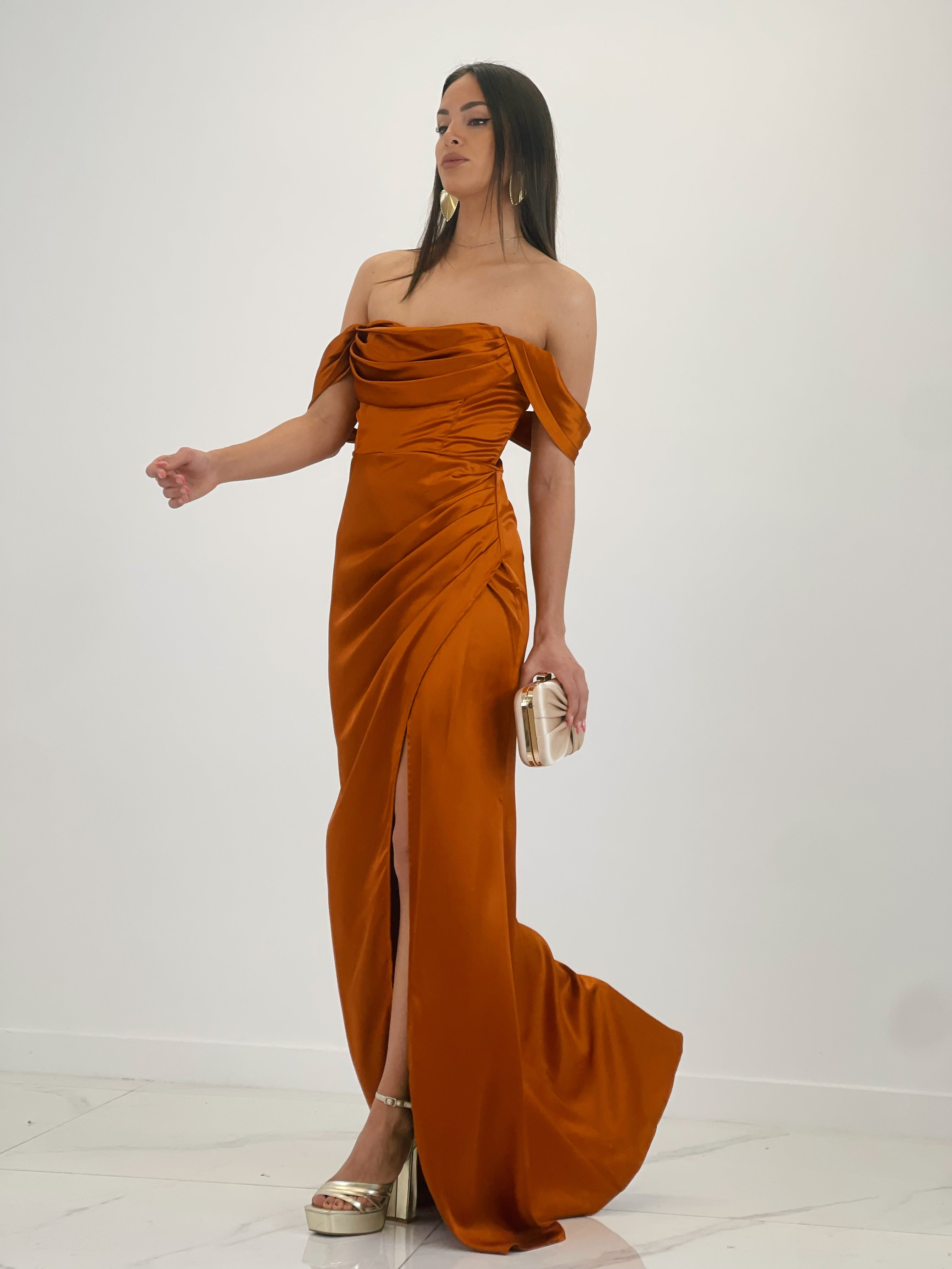 Vestido drapeado Astrid - Zebra&Maduixa®