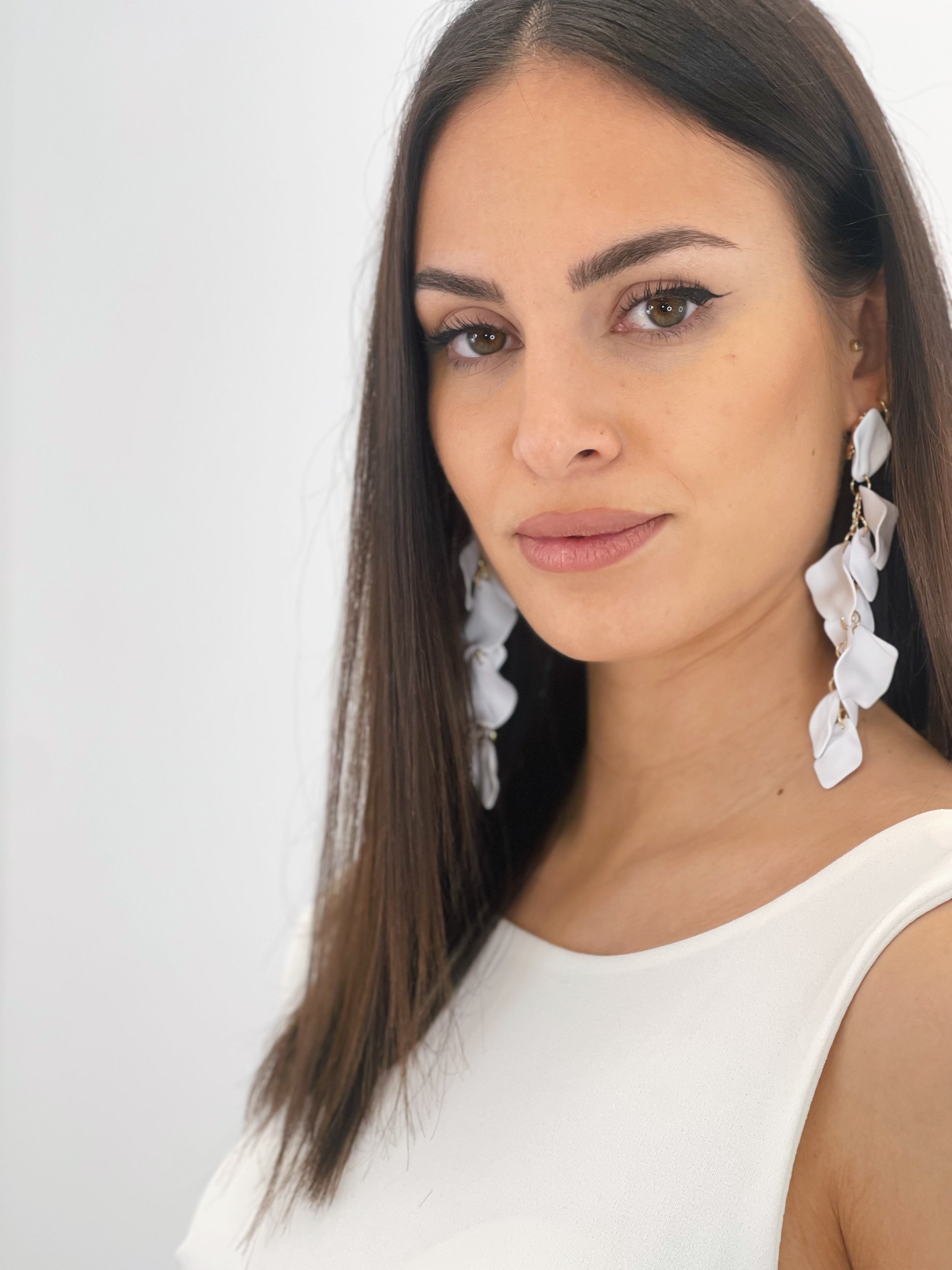 Pendientes pétalos cascada - Zebra&Maduixa®