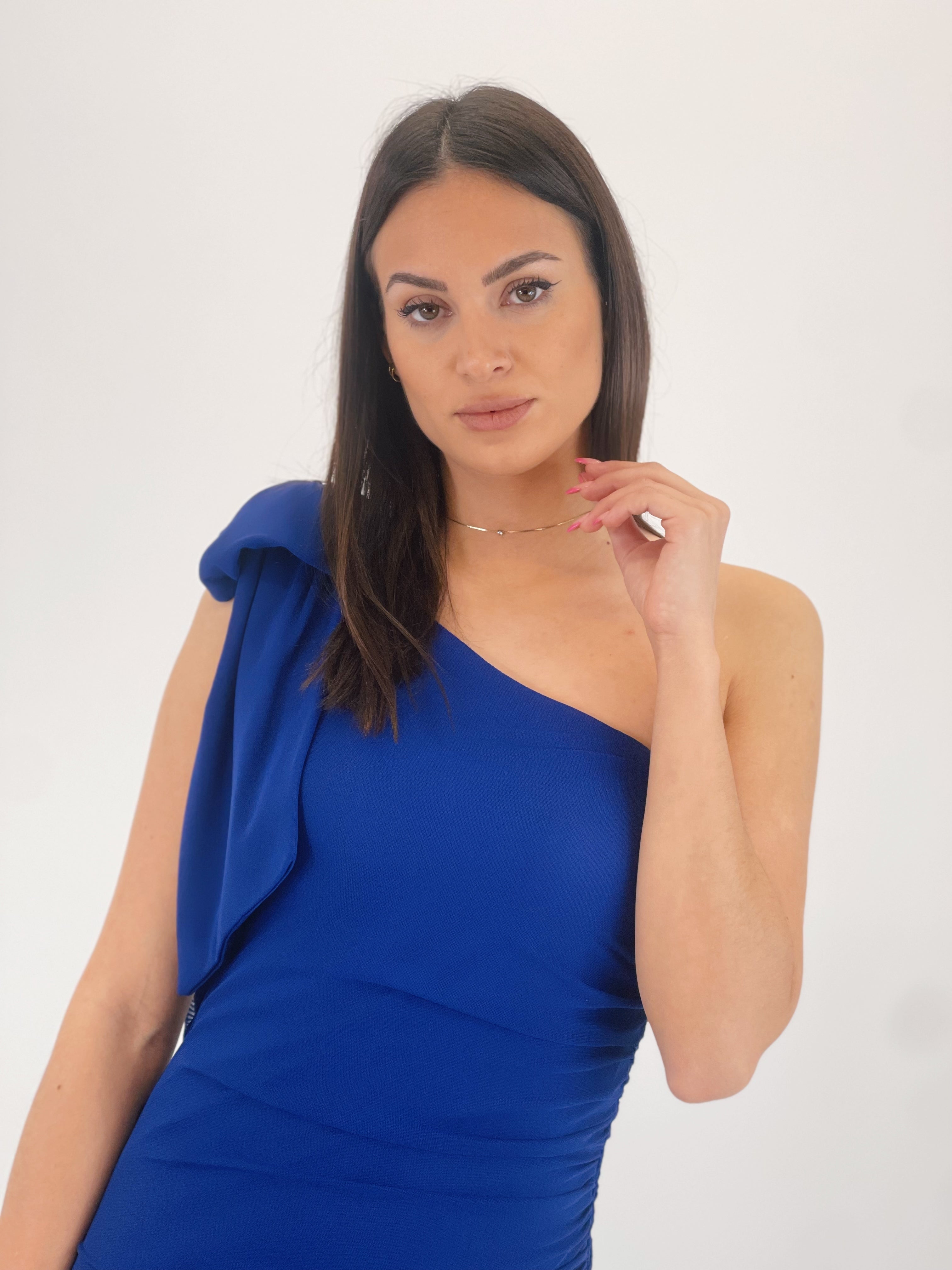 Vestido lazo ceremonia Tamara