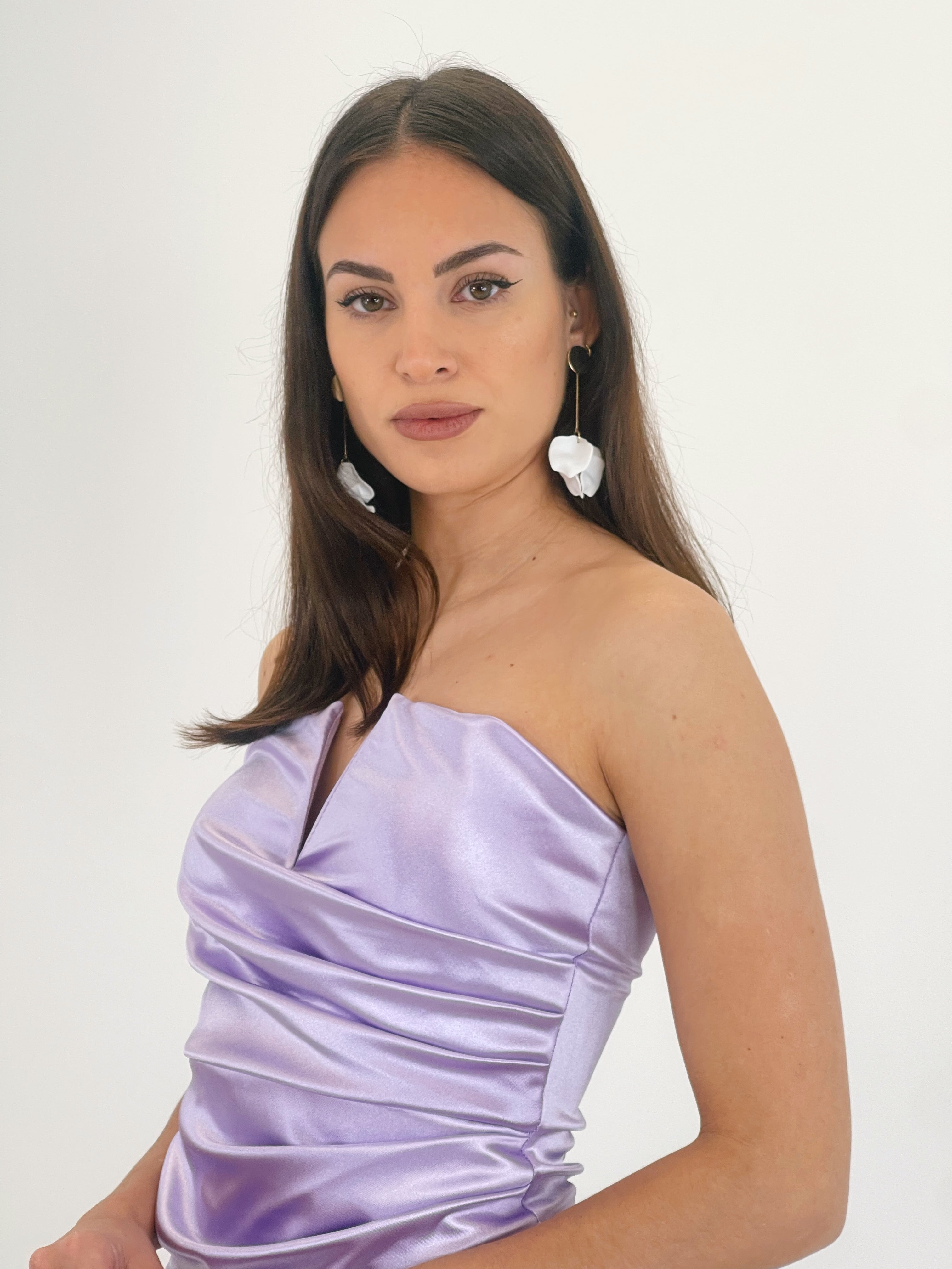 Vestido midi palabra de honor - Zebra&Maduixa®