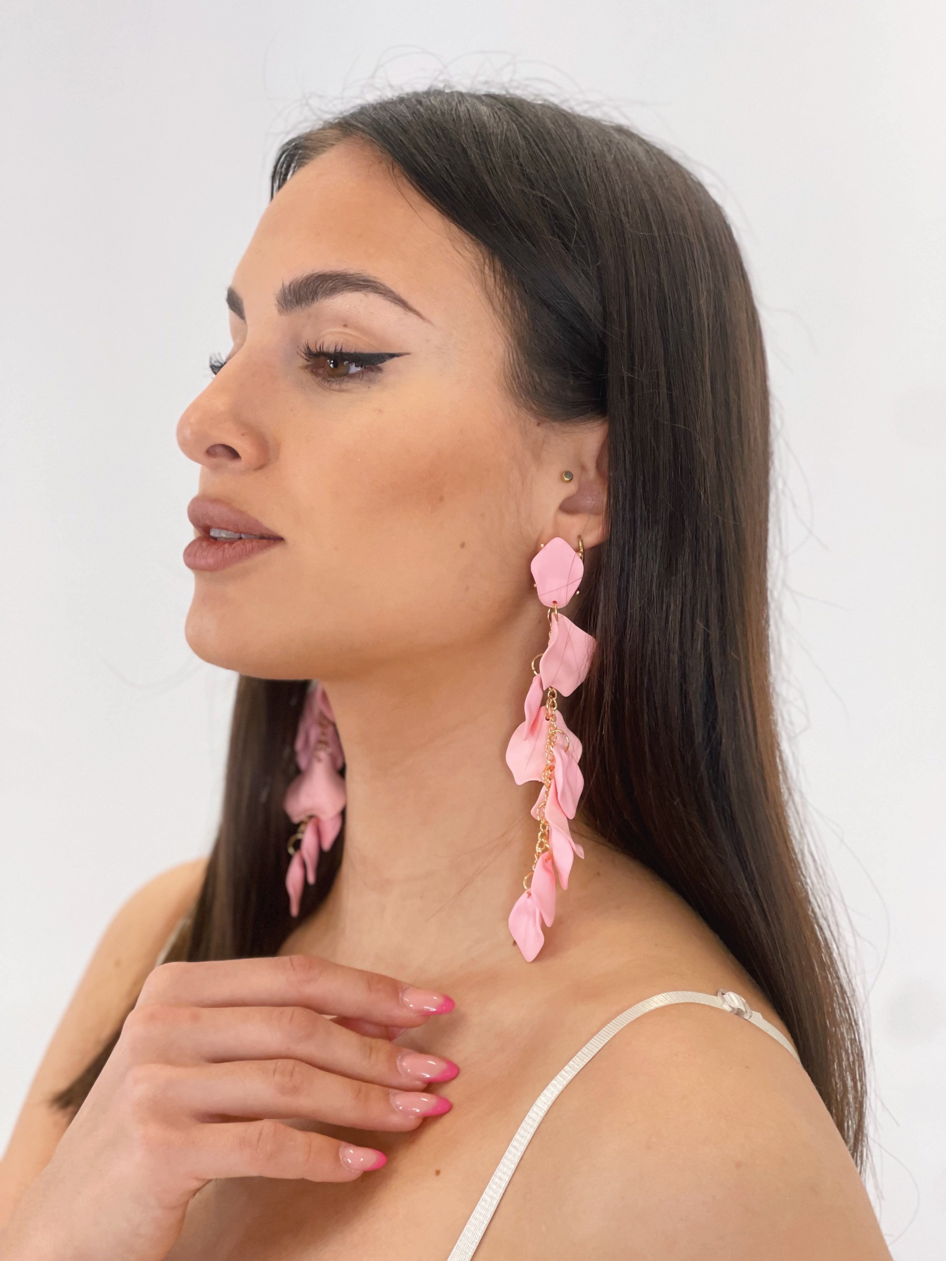 Pendientes pétalos cascada - Zebra&Maduixa®