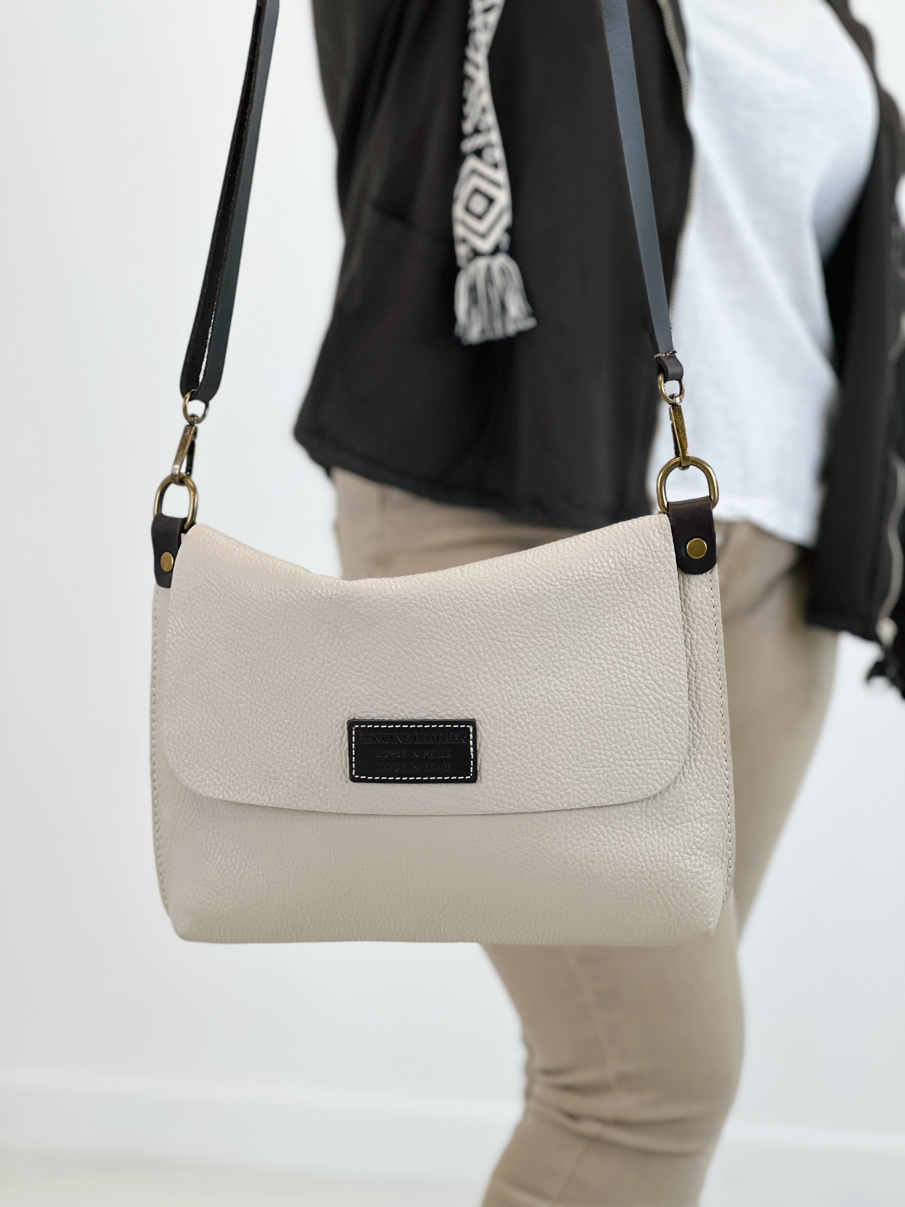 Bolso piel solapa - Zebra&Maduixa®