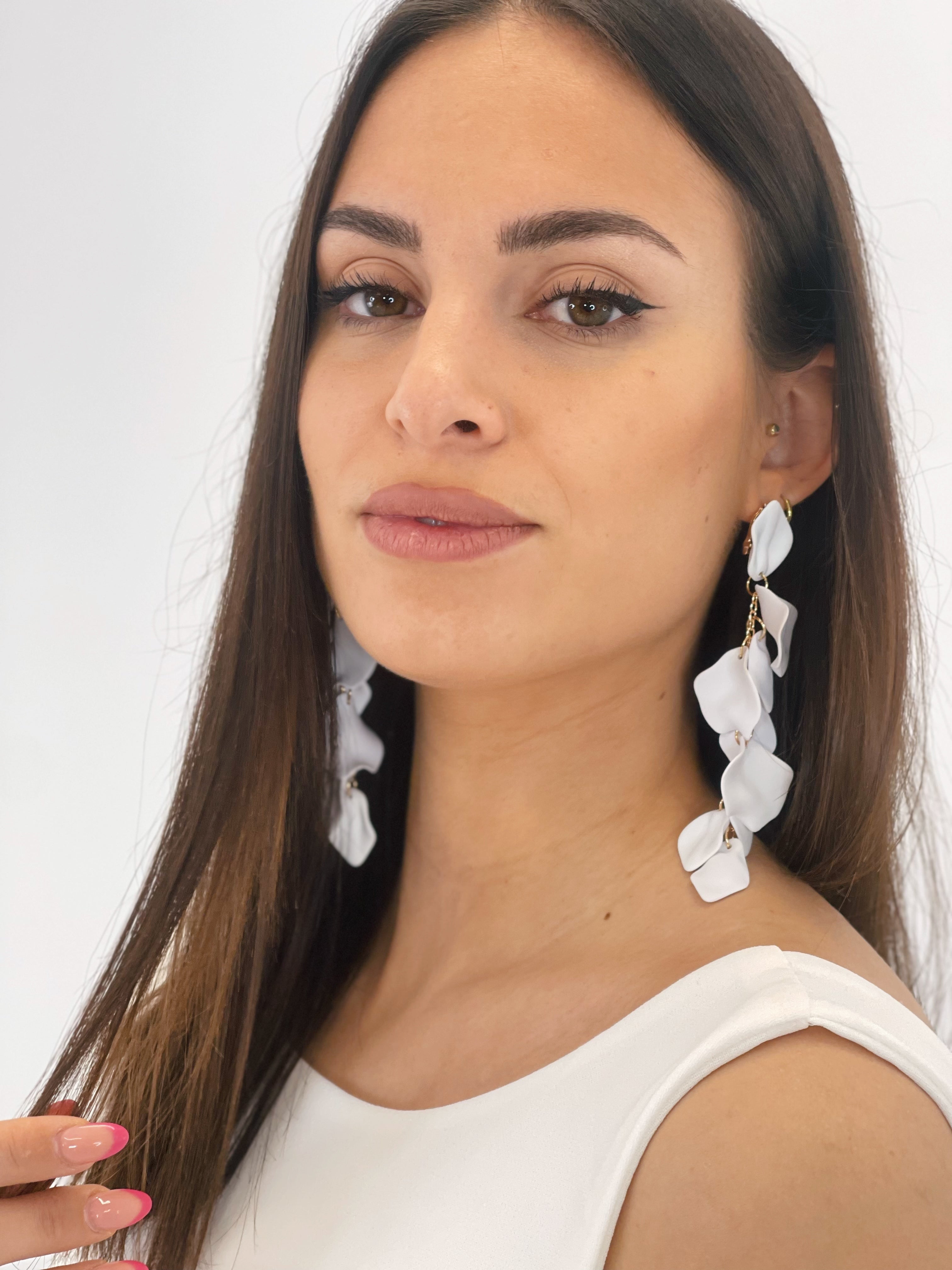 Pendientes pétalos cascada - Zebra&Maduixa®