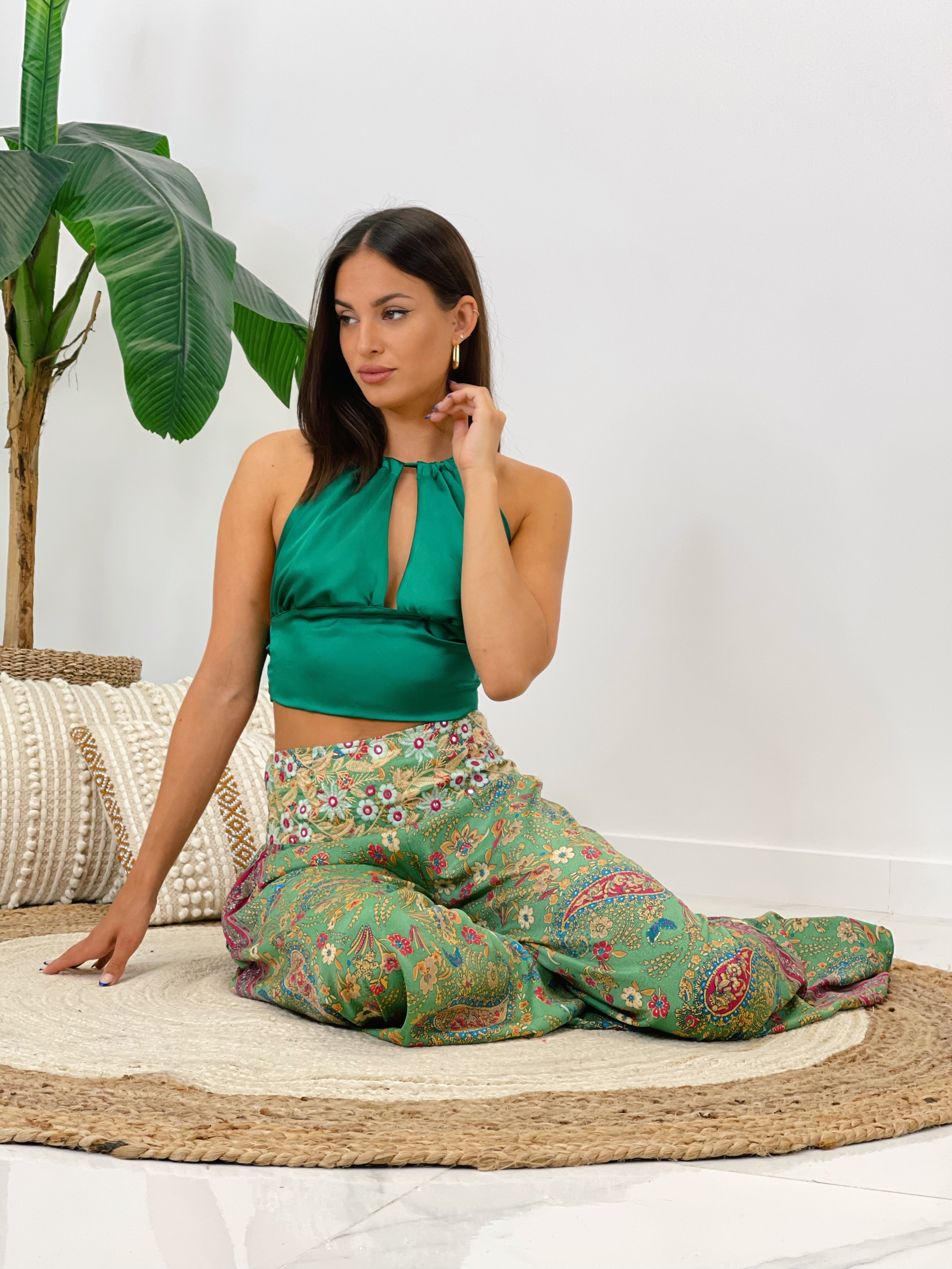 Top halter satén - Zebra&Maduixa®