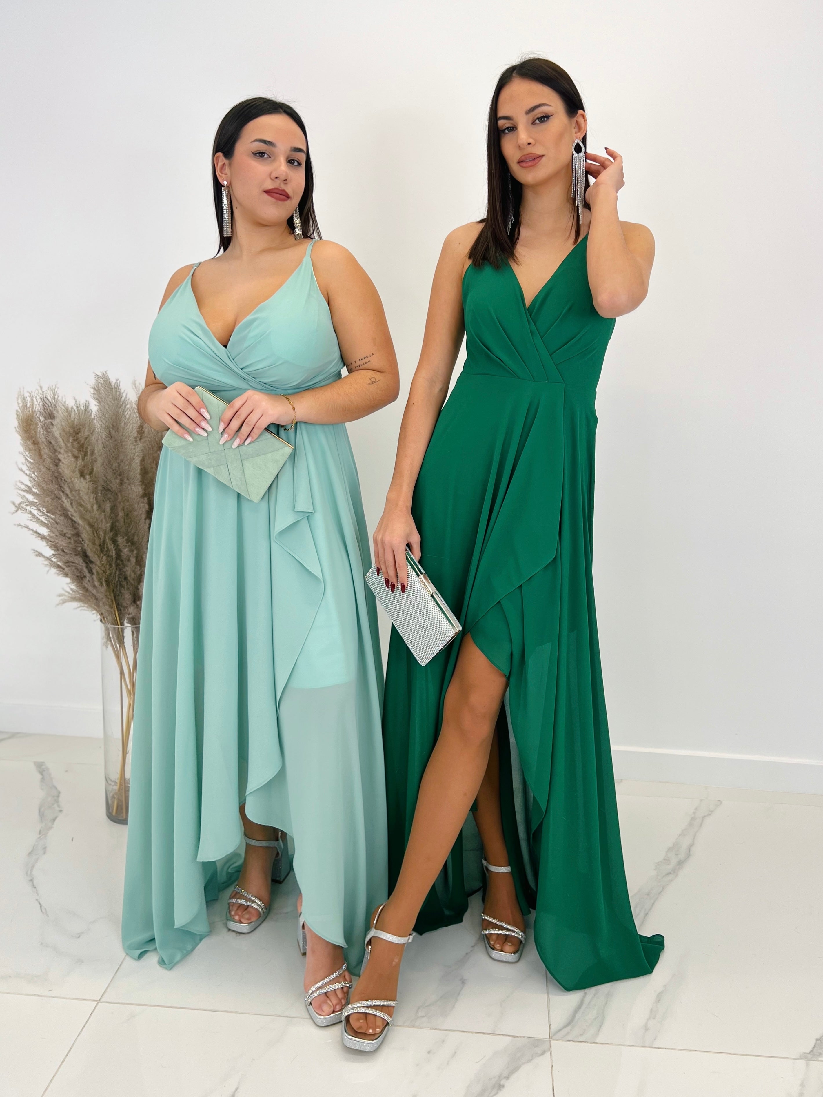 Vestido drapeado cruzado Flex - Zebra&Maduixa®