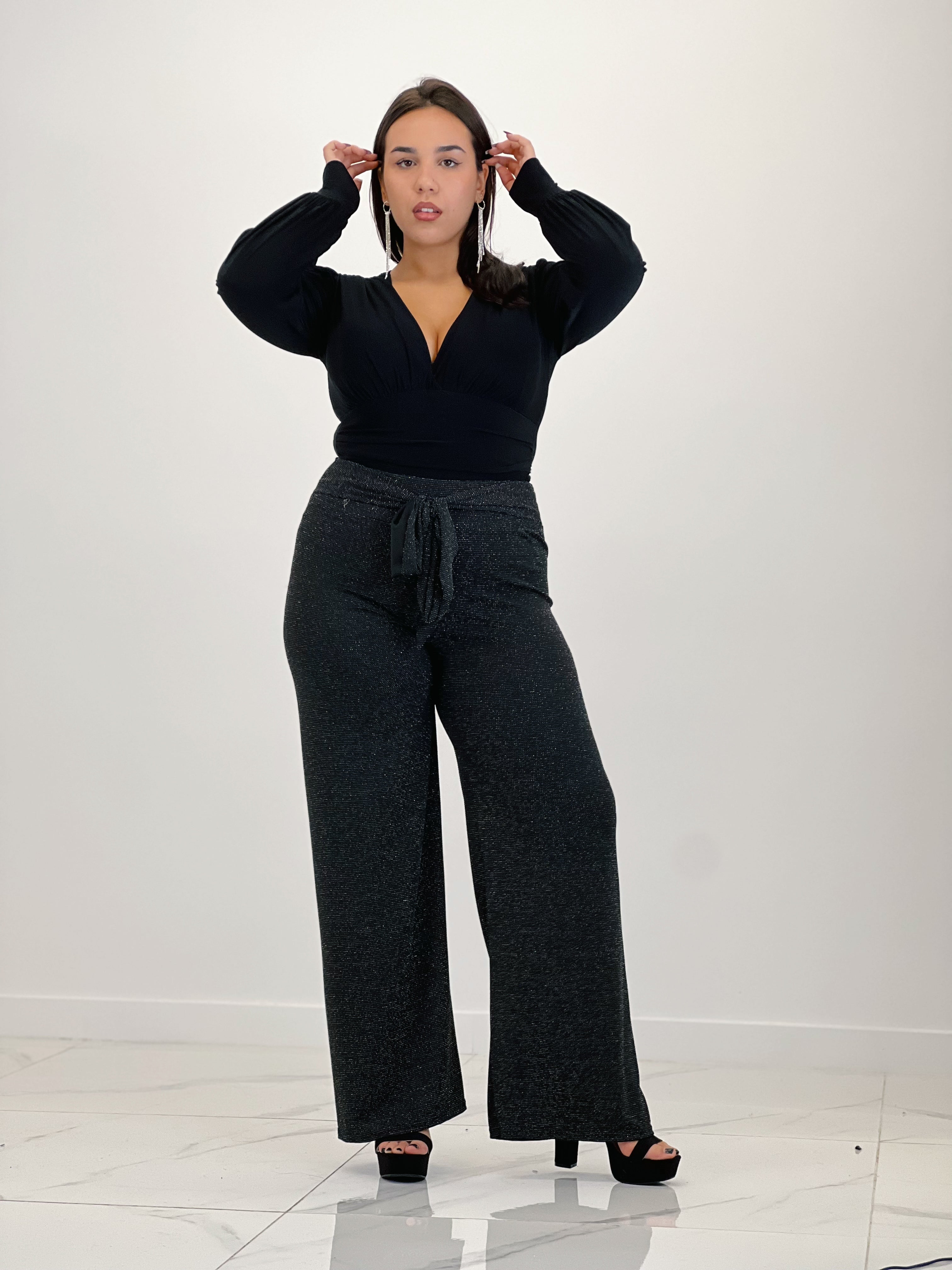 Pantaló brillant fluid