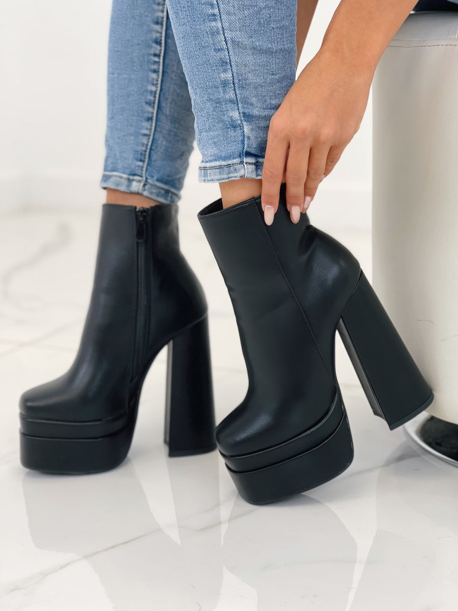 Asos electrifying platform ankle on sale boots