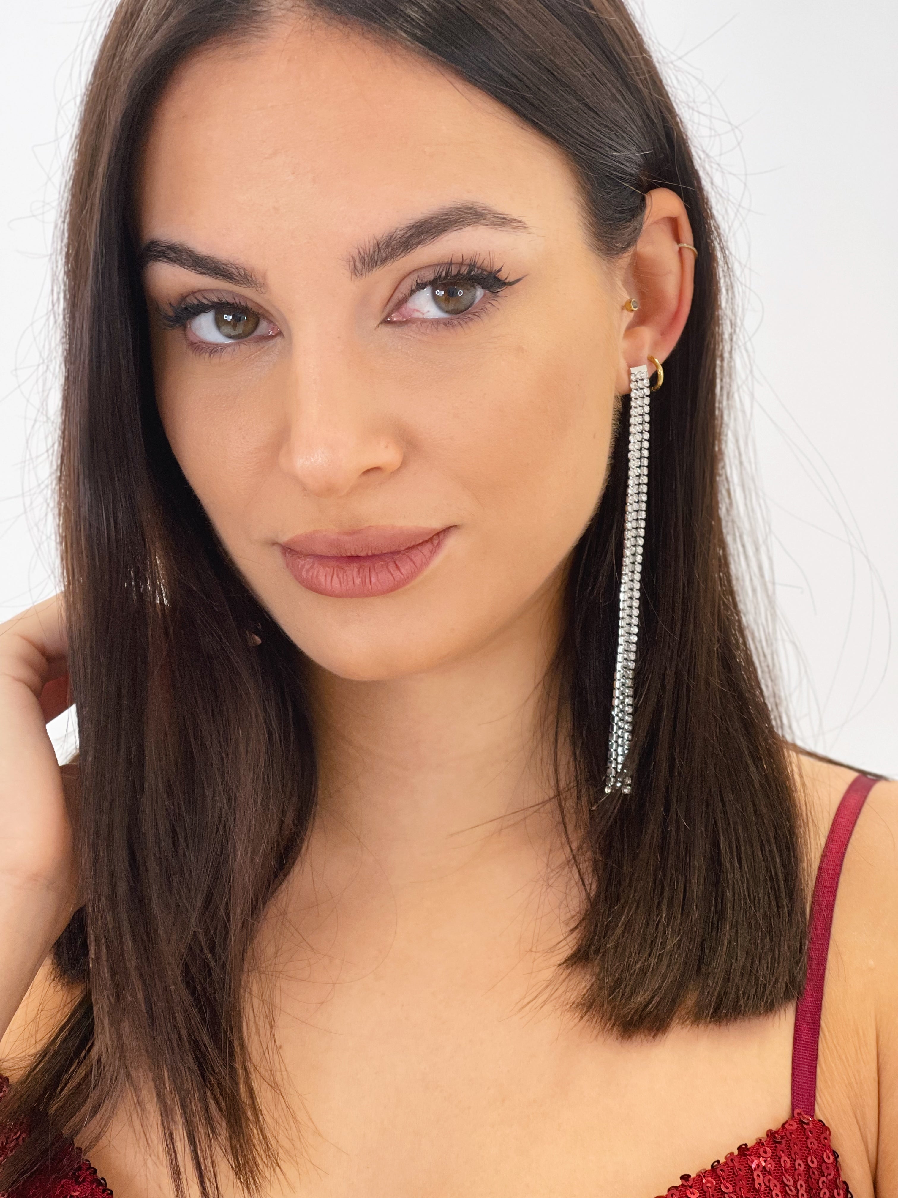 Arracades tires llargues