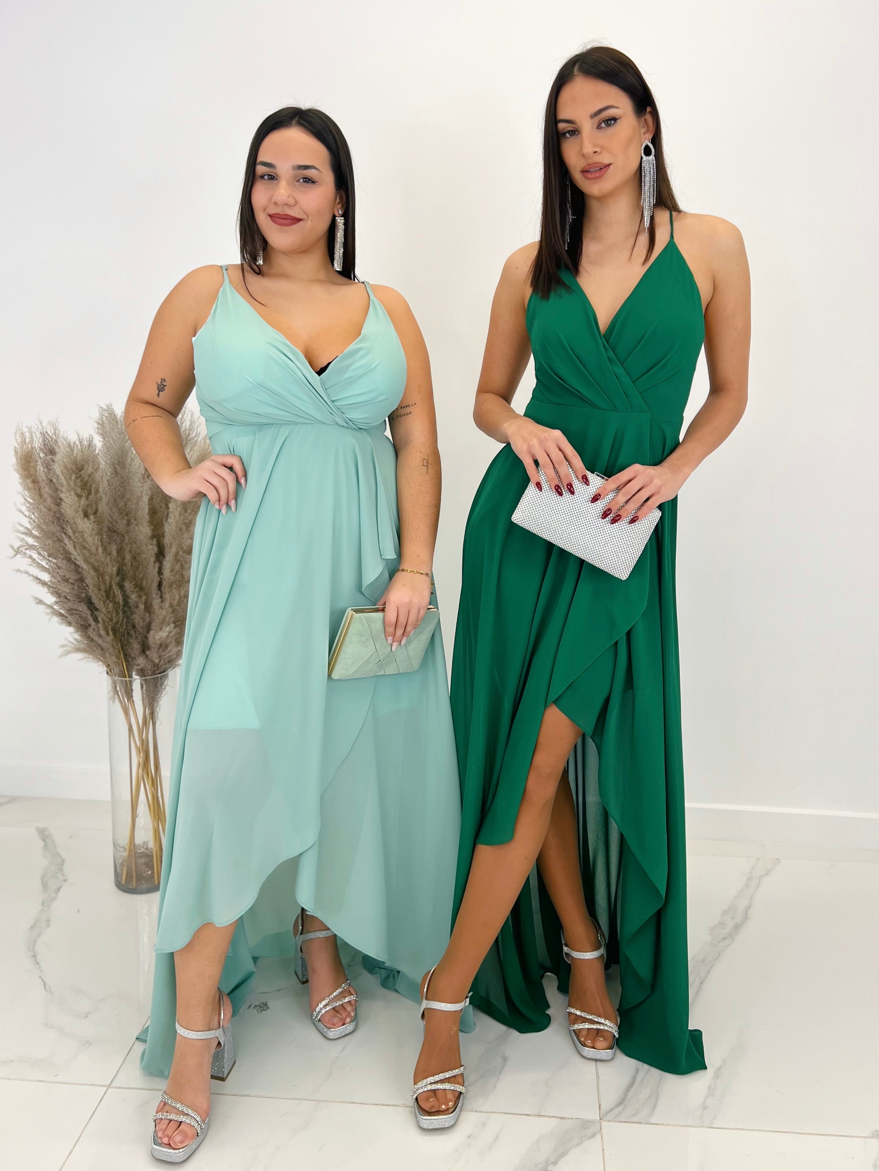 Vestido drapeado cruzado Flex - Zebra&Maduixa®