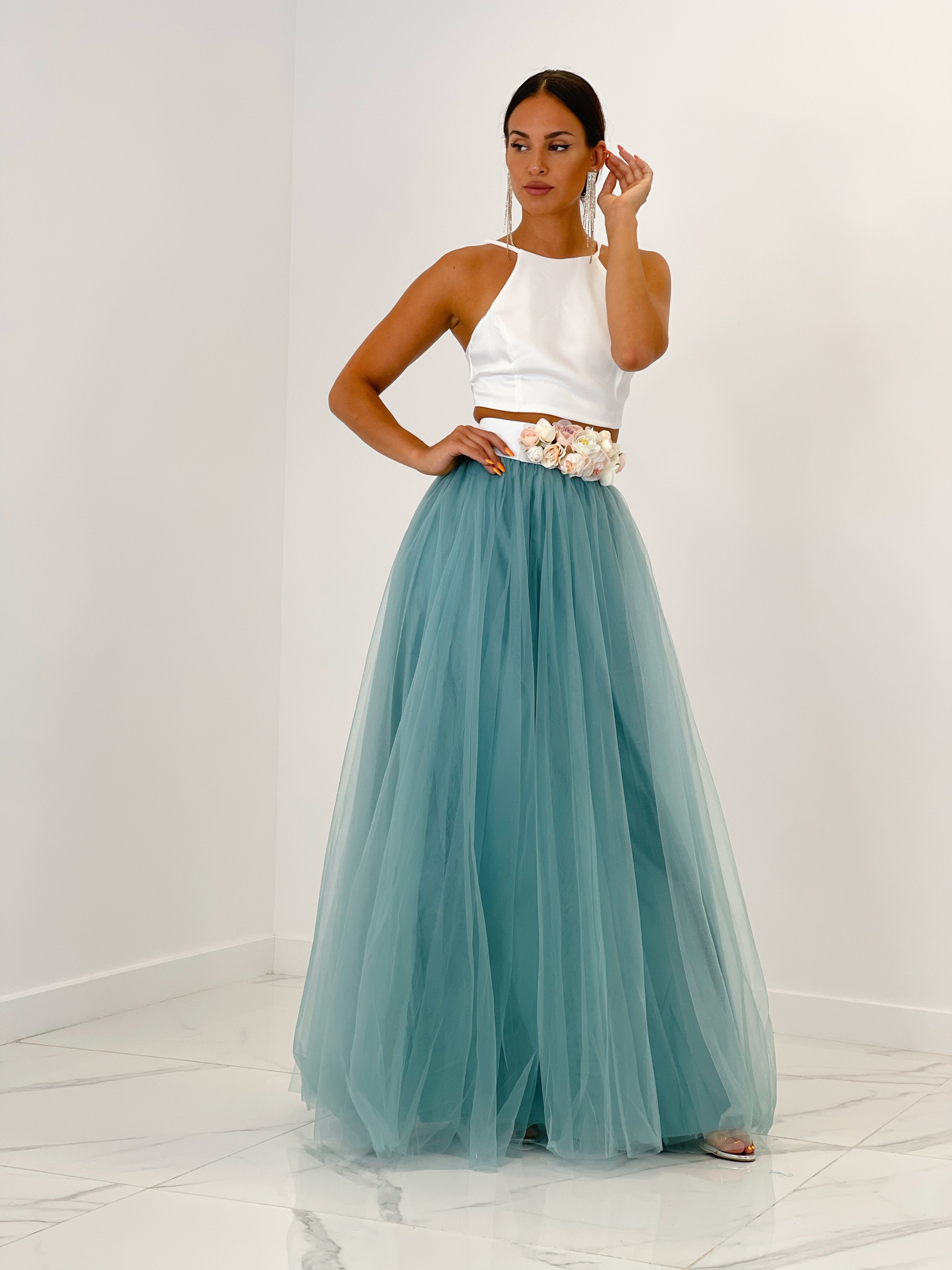 Top crop satén Silvia - Zebra&Maduixa®