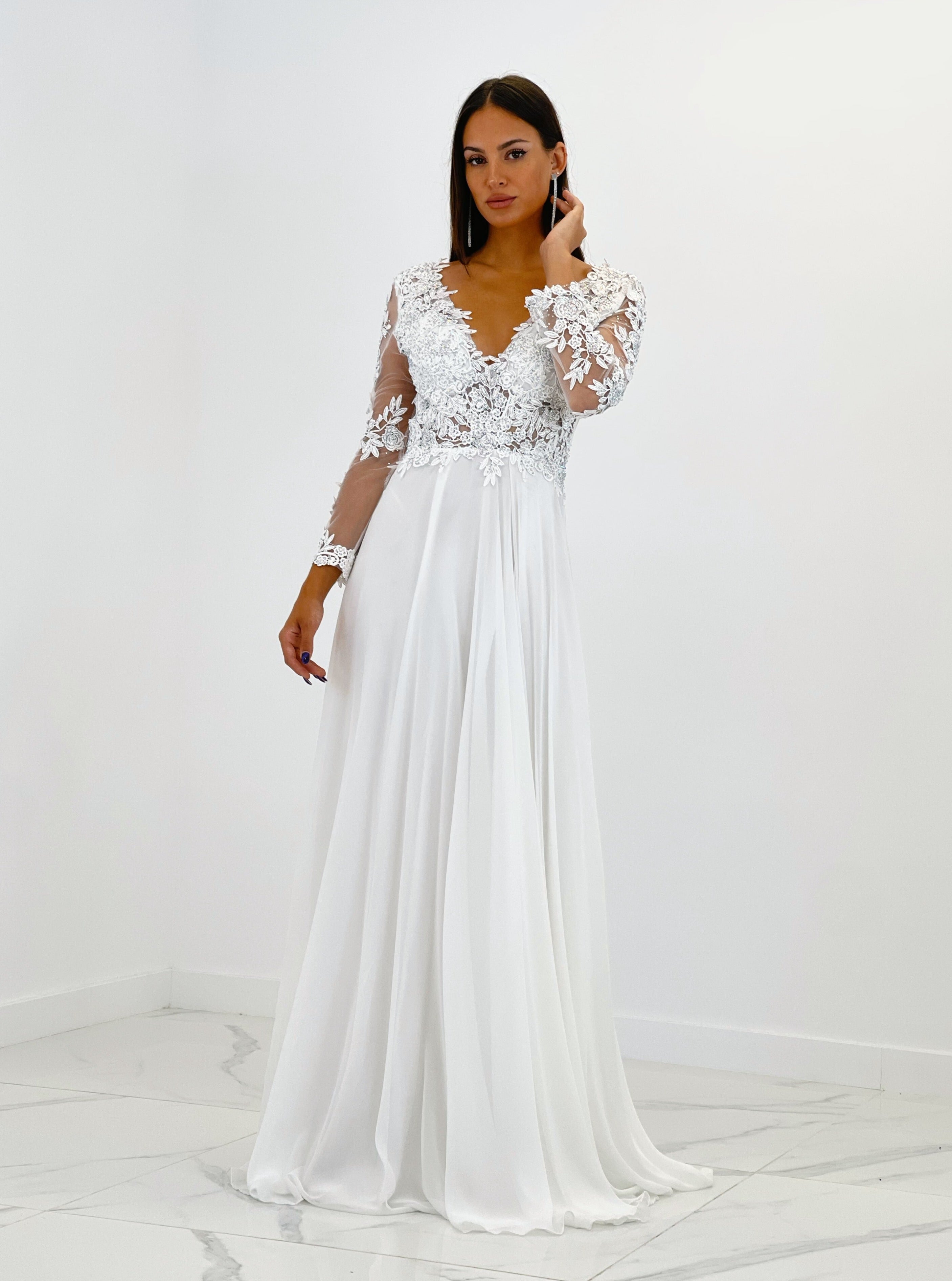 Vestido ceremonia Atlantis Blanco - Zebra&Maduixa®