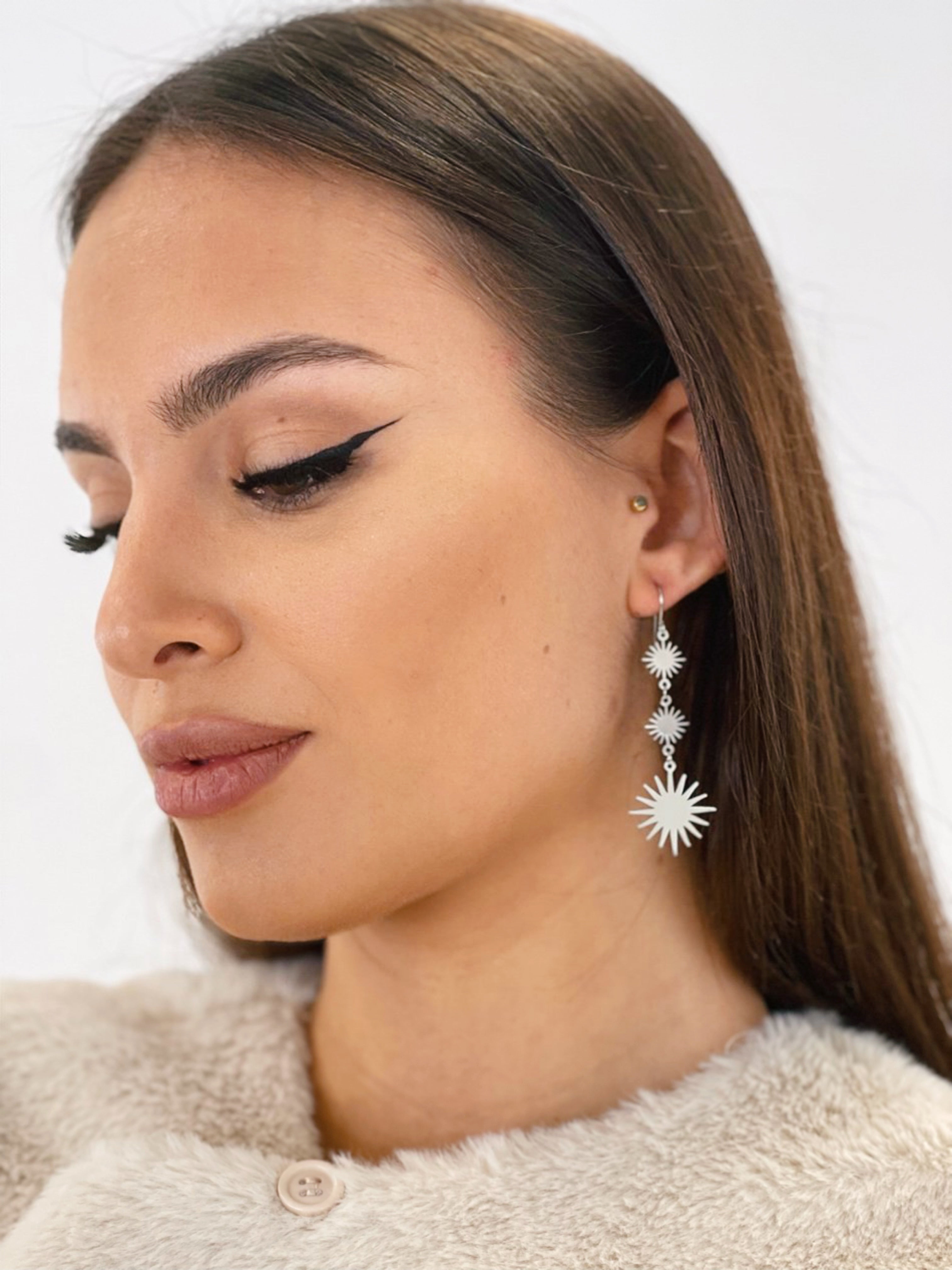 Arracades d'aro rodó