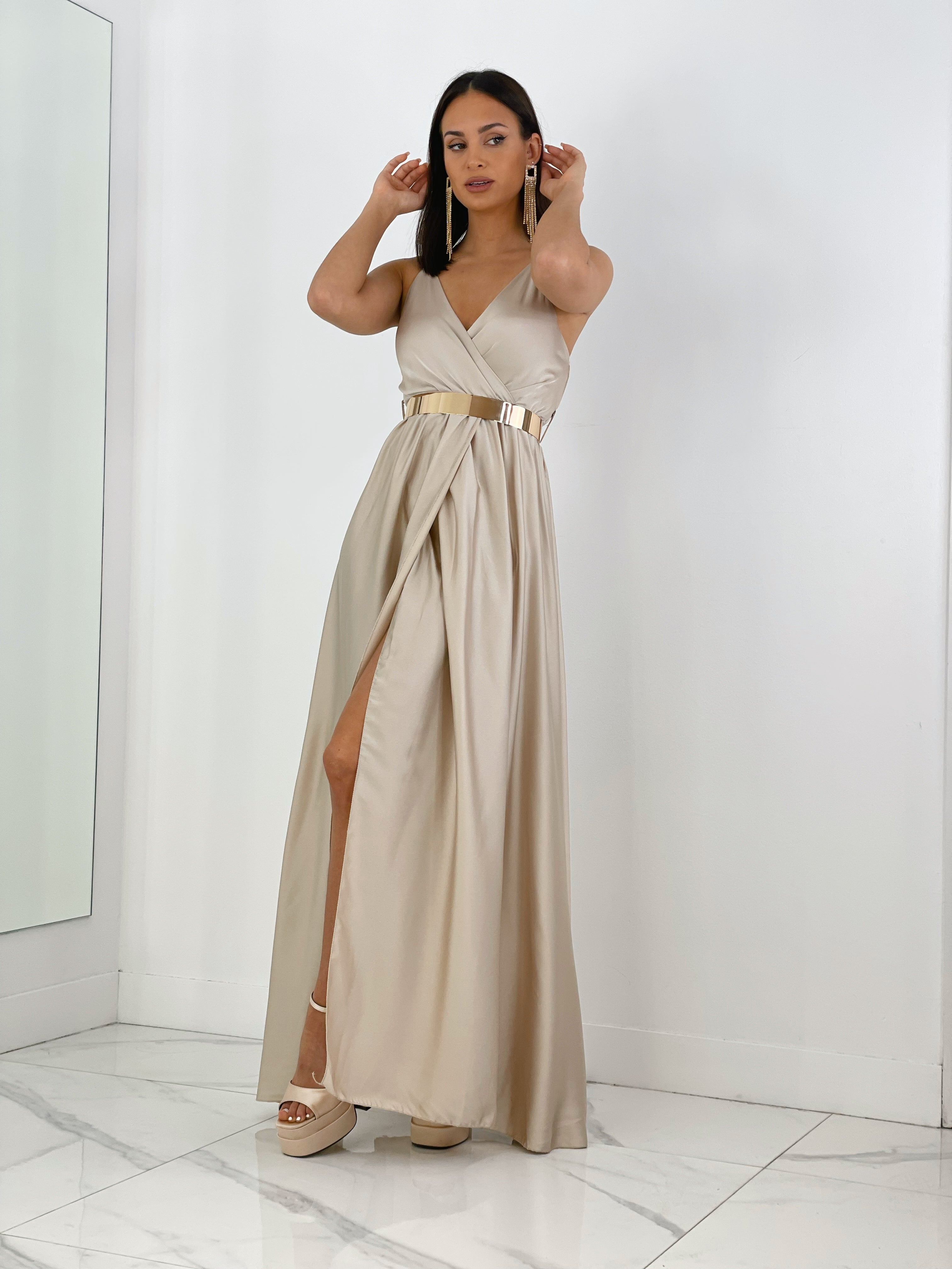 Vestido satinado Iris - Zebra&Maduixa®