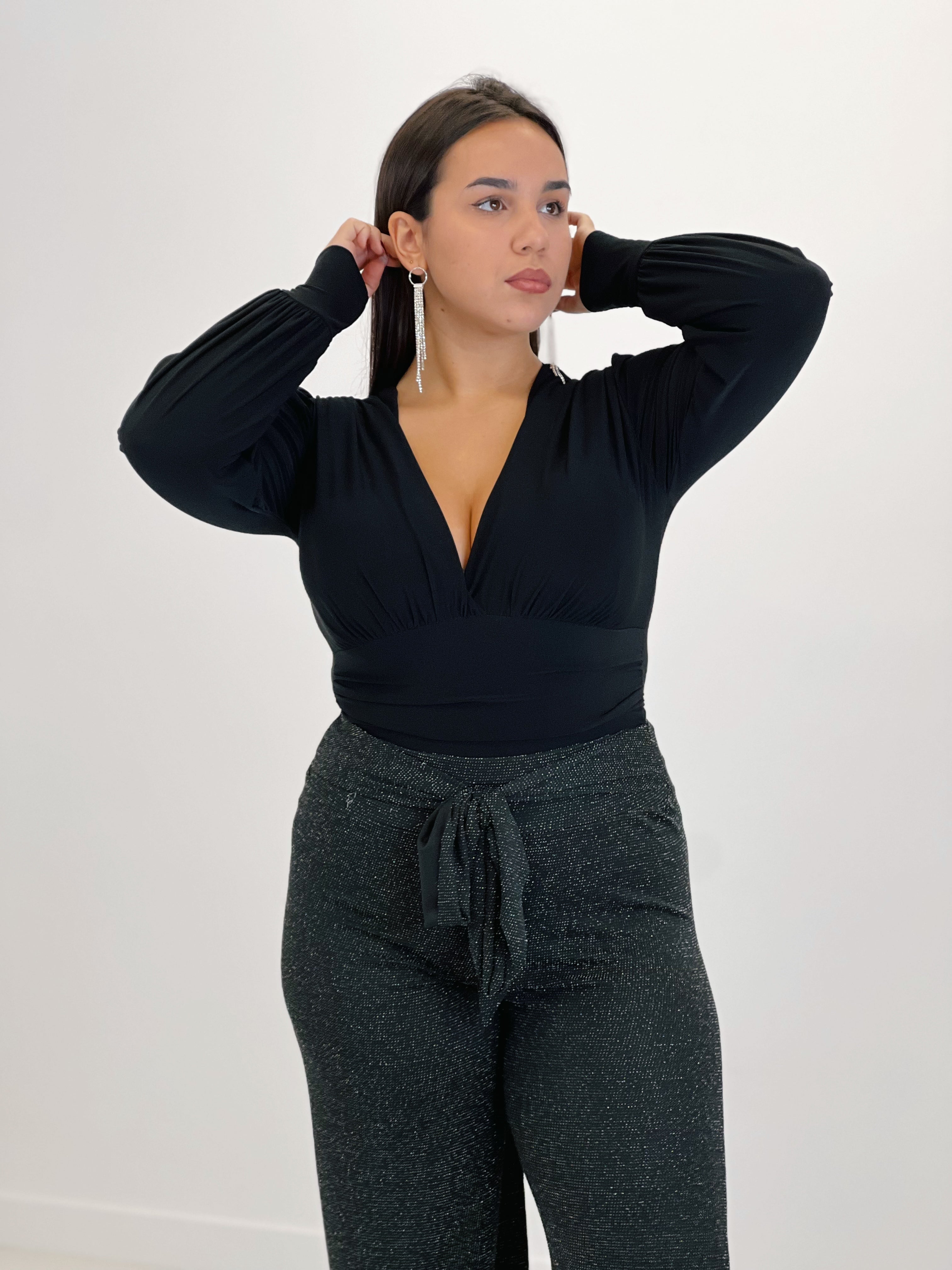 Pantaló brillant fluid