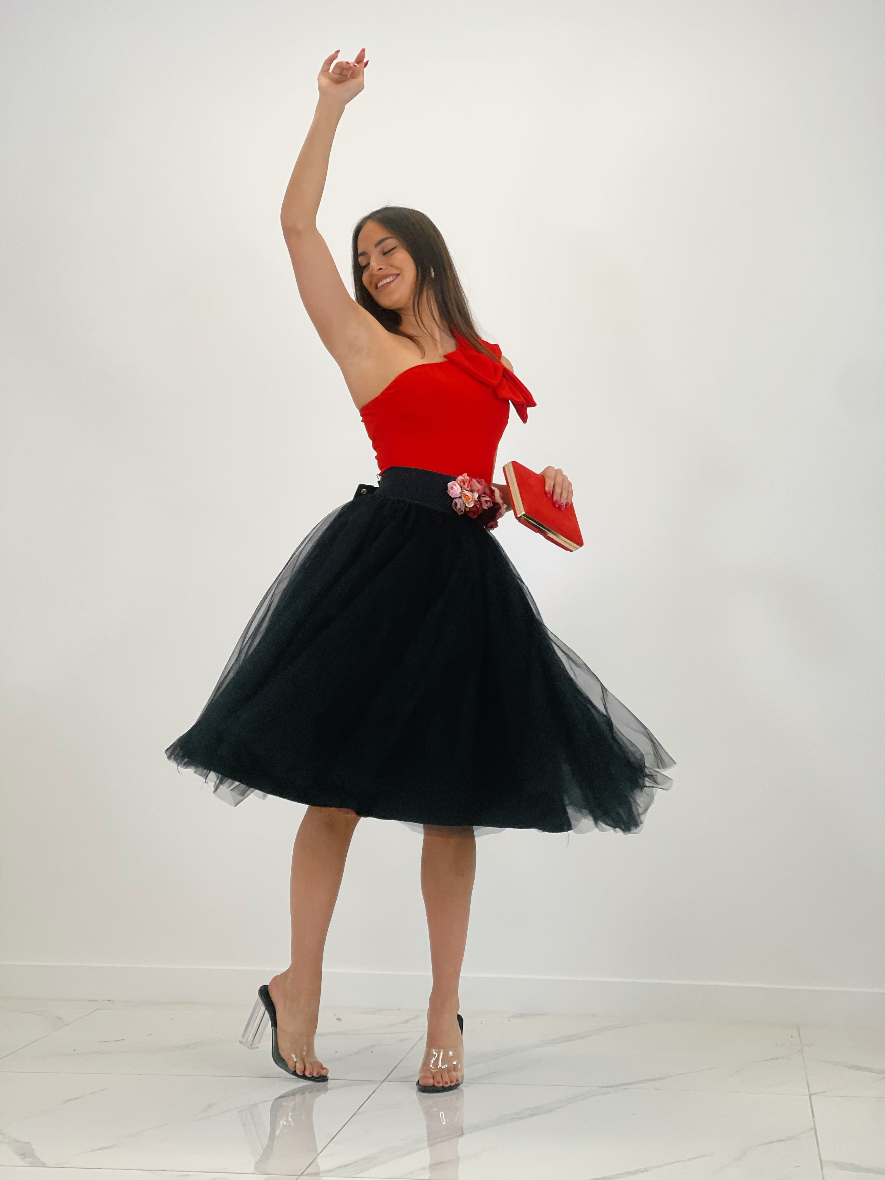 Falda Tul midi - Zebra&Maduixa®