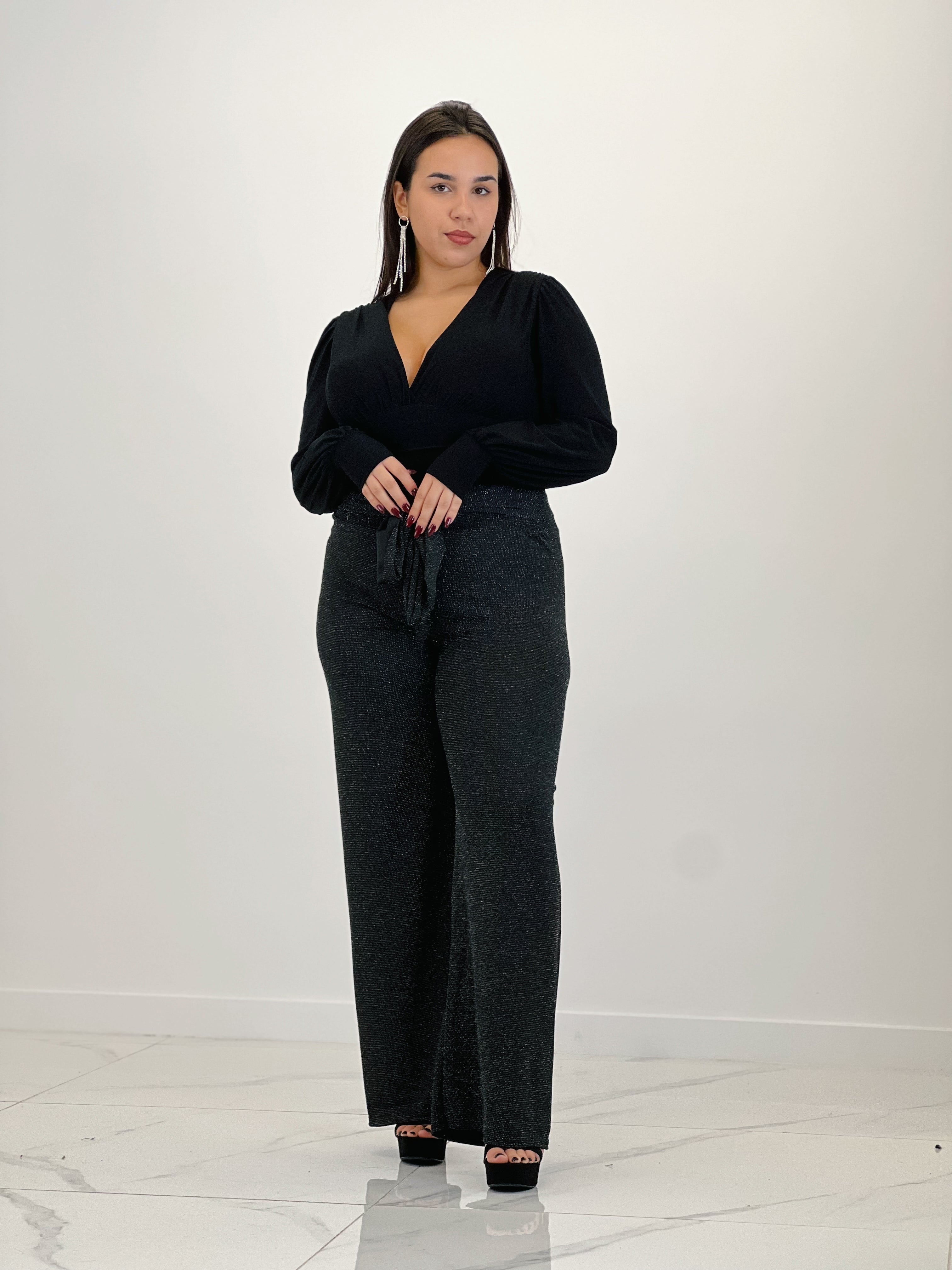 Pantaló brillant fluid