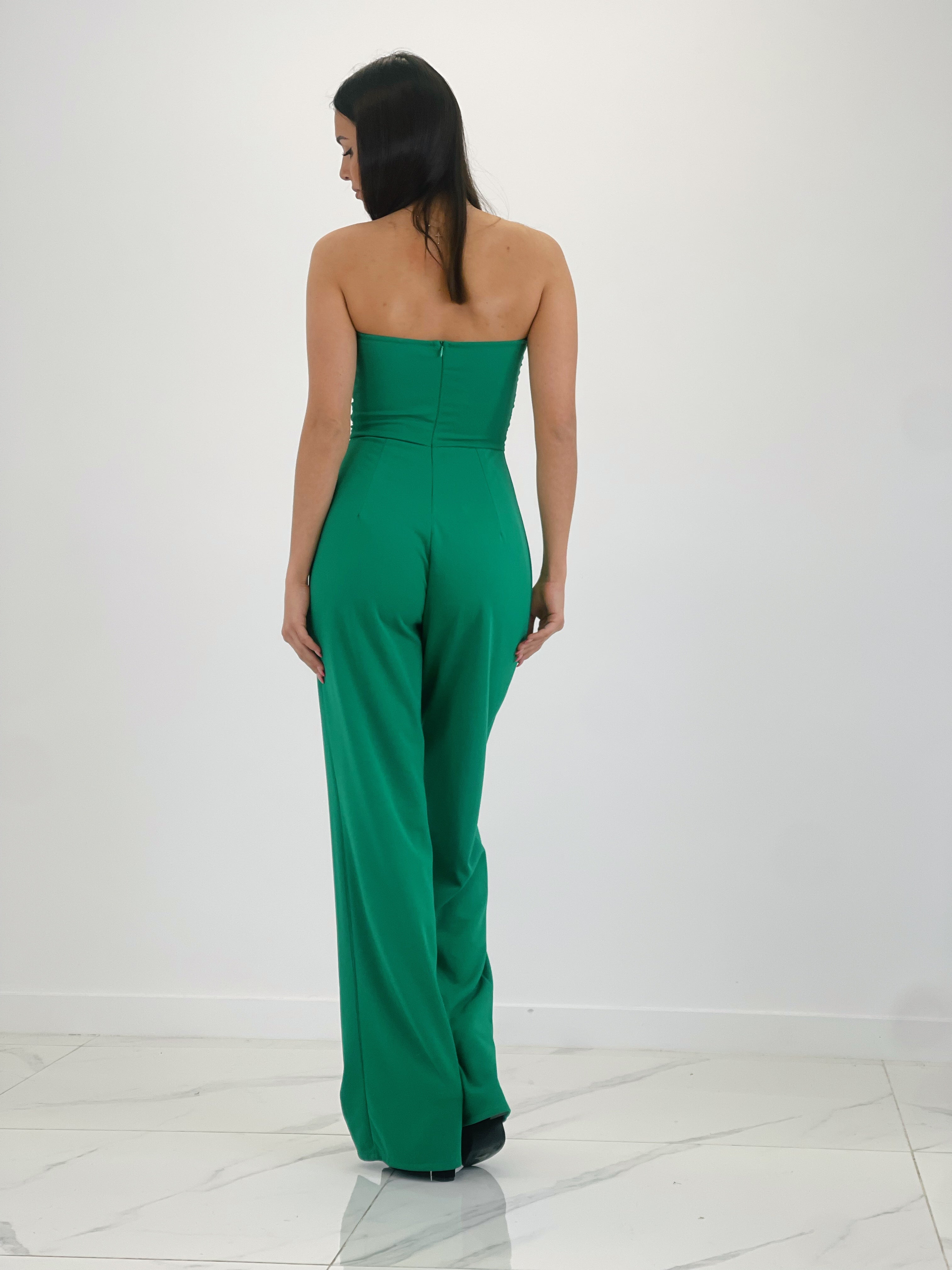 Strapless jumpsuit