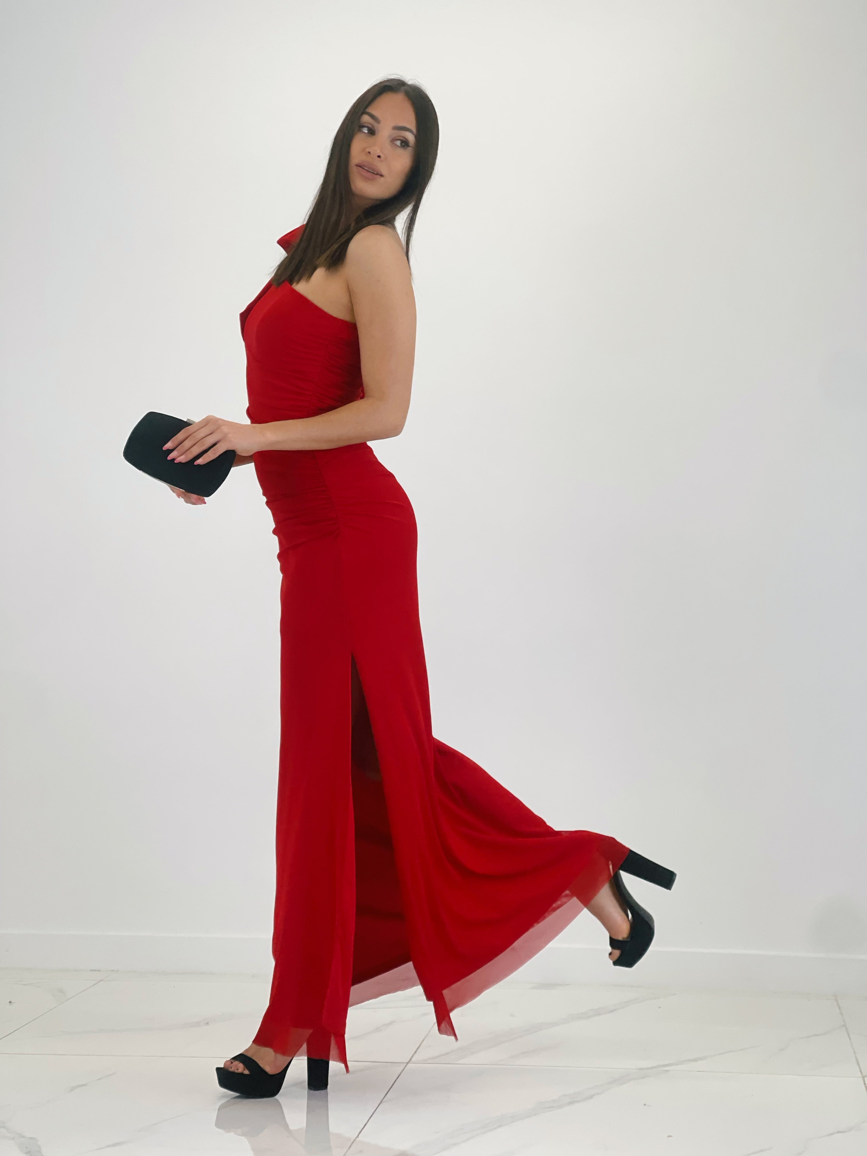 Vestido lazo ceremonia Tamara