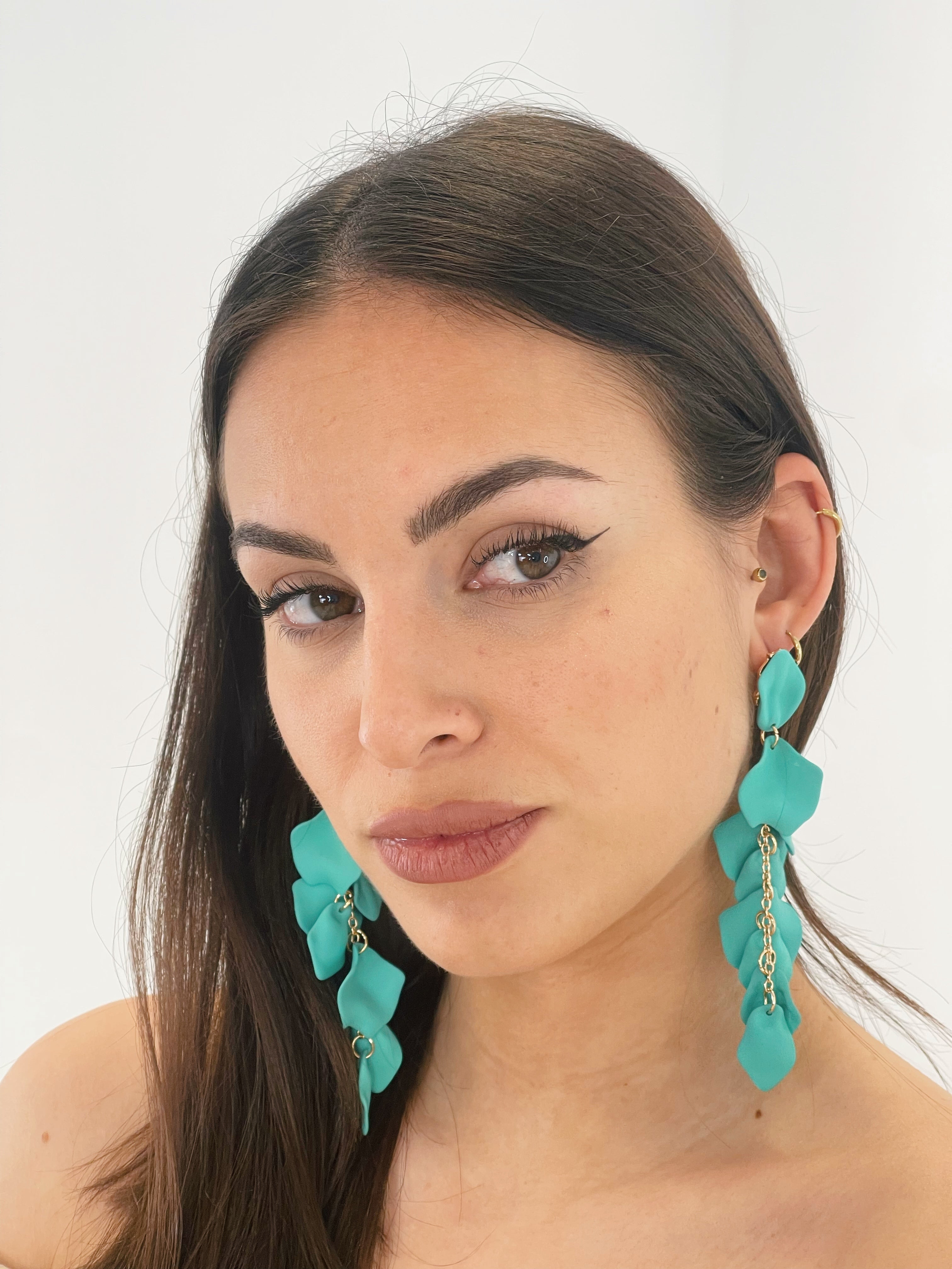 Pendientes pétalos cascada - Zebra&Maduixa®