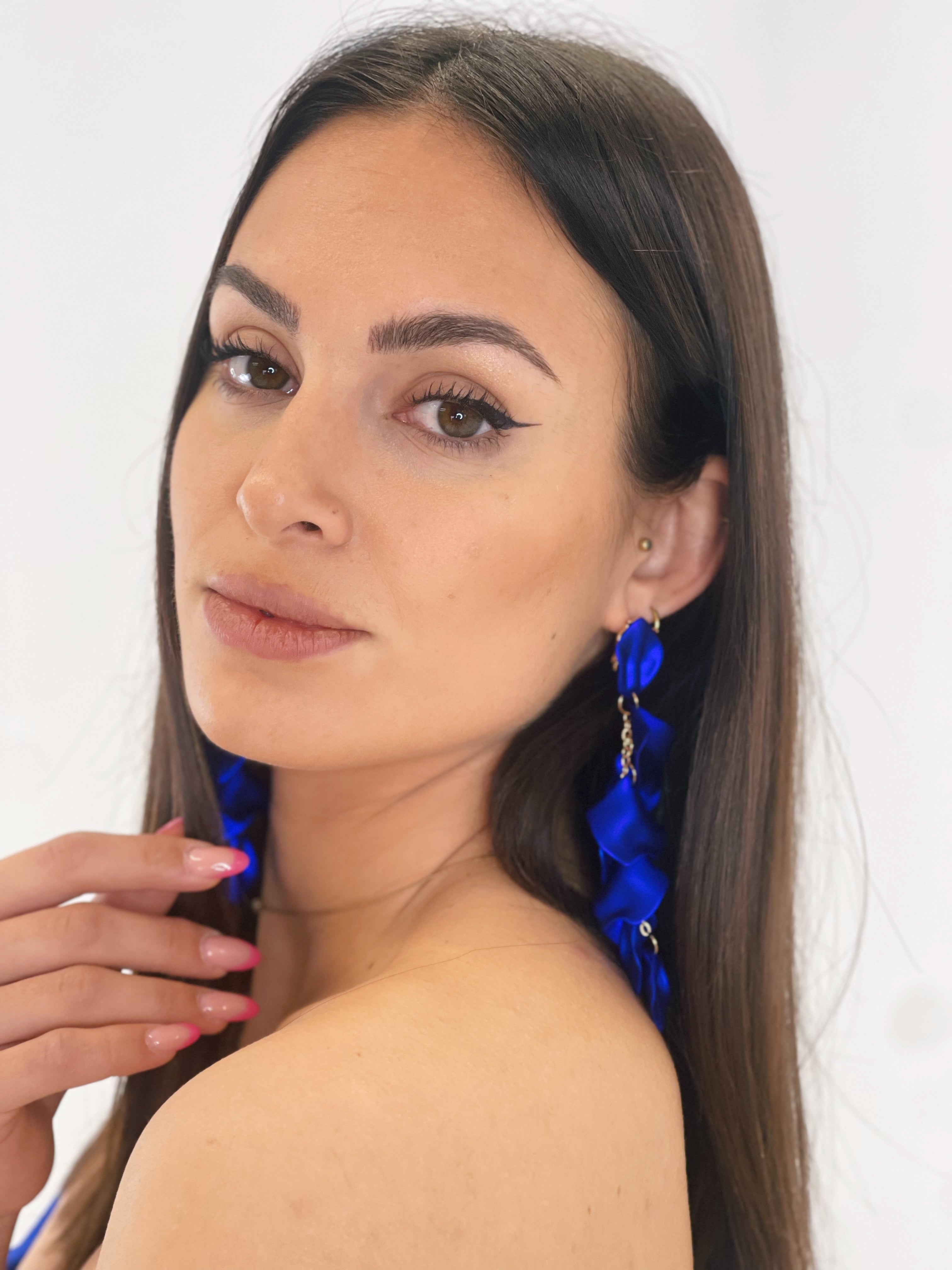 Pendientes pétalos cascada - Zebra&Maduixa®