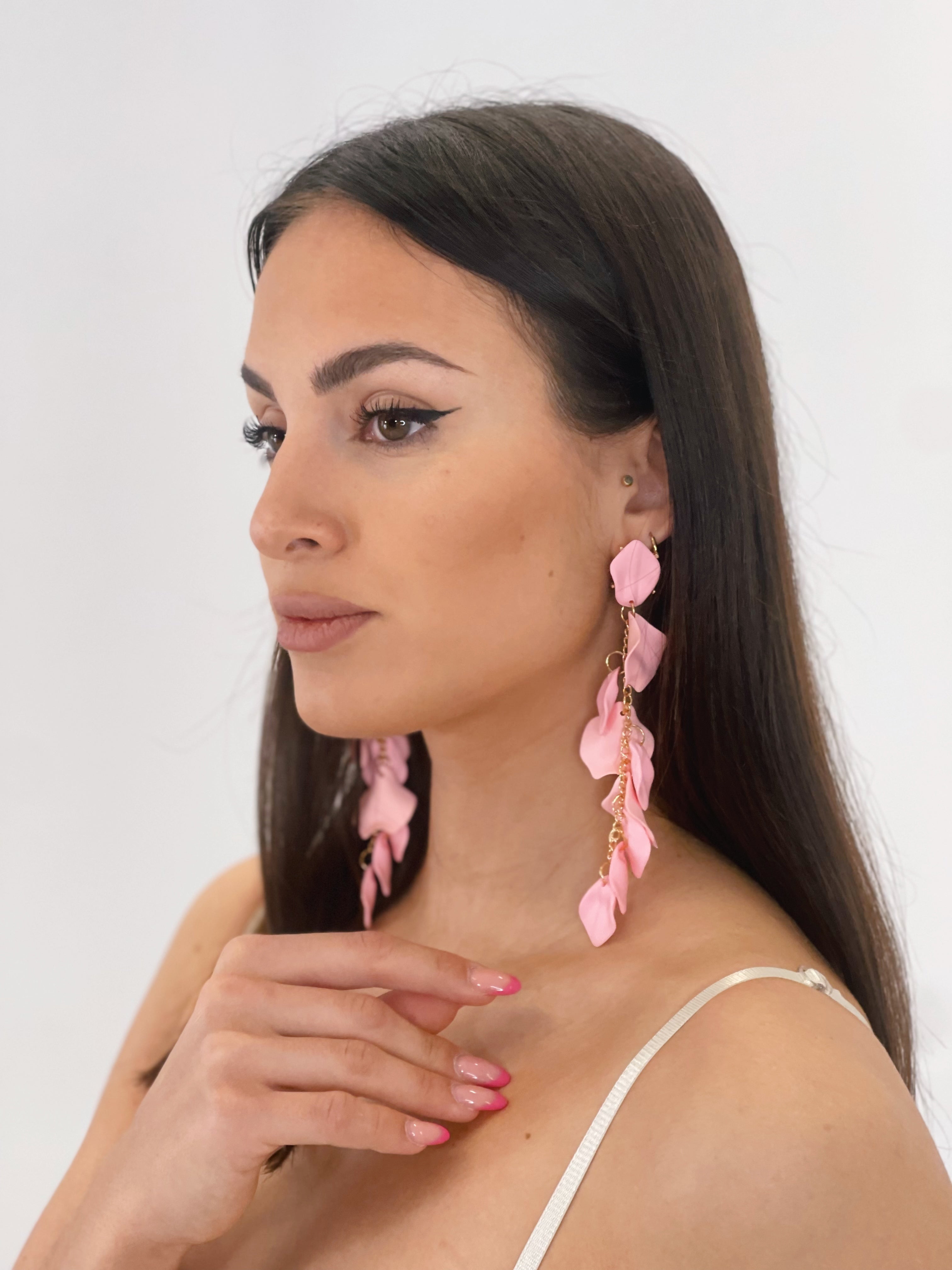 Pendientes pétalos cascada - Zebra&Maduixa®