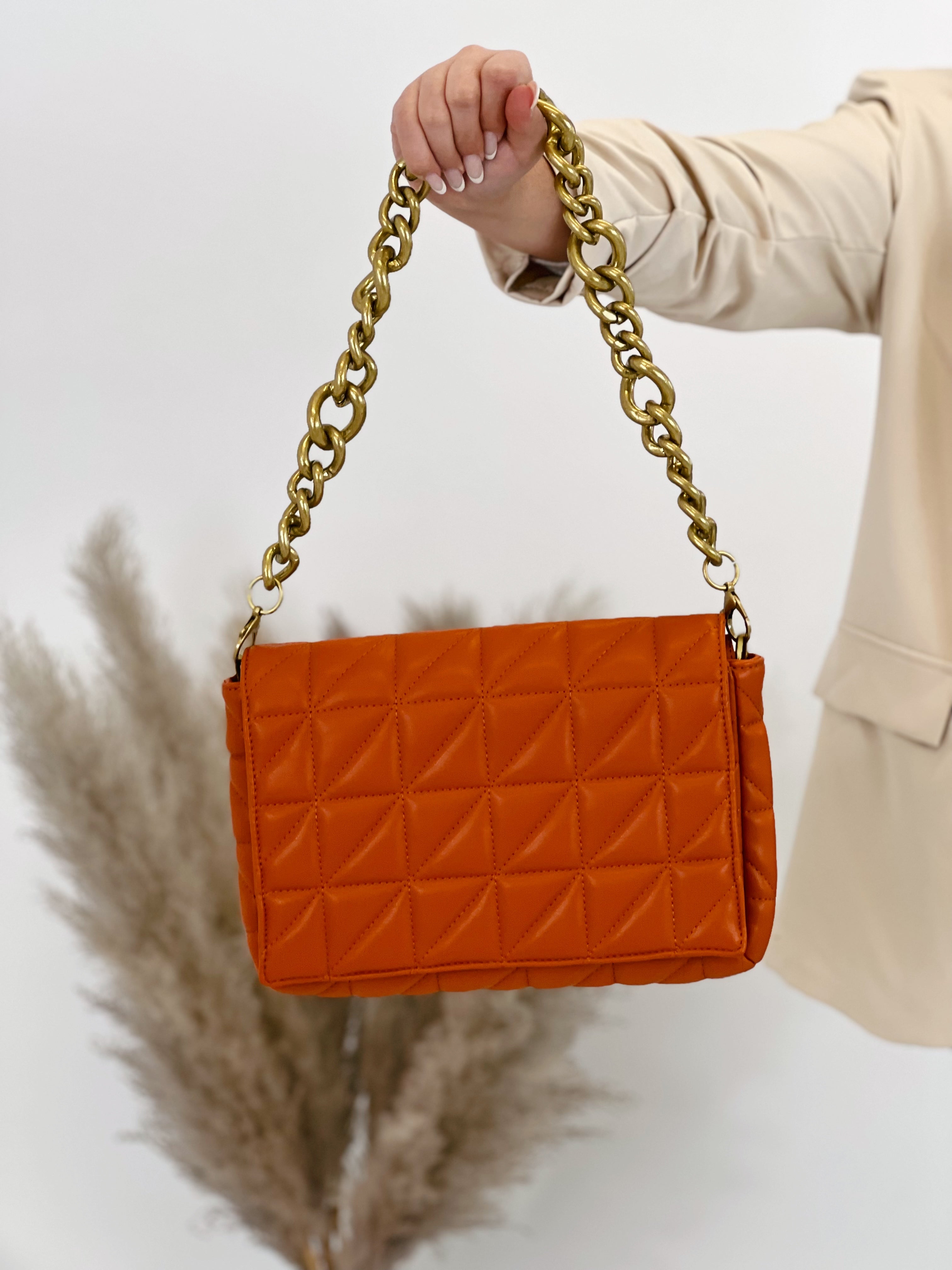 Bolso acolchado cadena gruesa - Zebra&Maduixa®