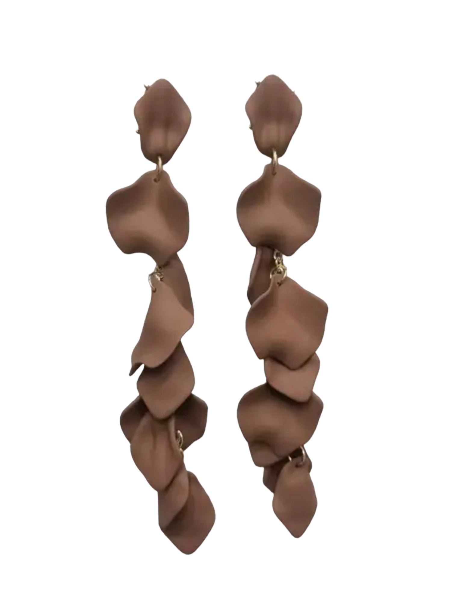 Pendientes pétalos cascada - Zebra&Maduixa®