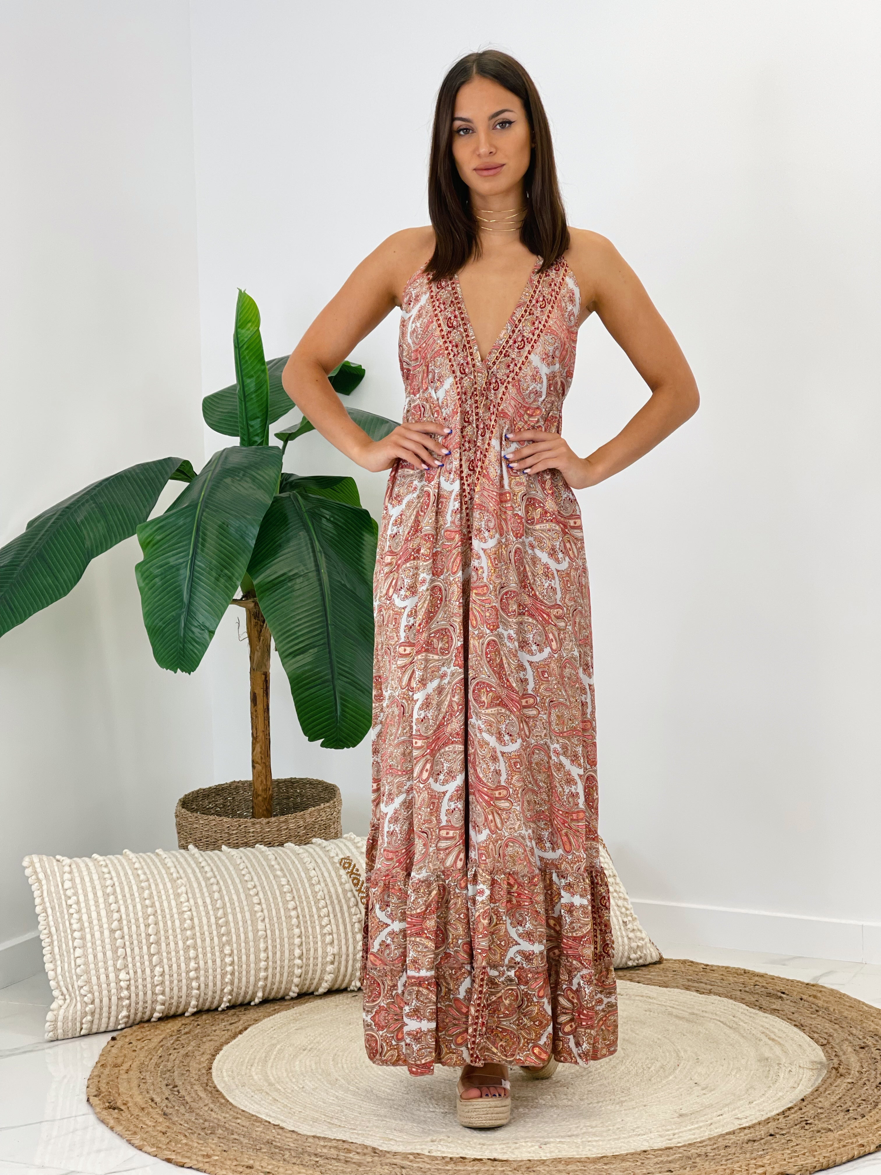 Vestido largo Boho Greenland - Zebra&Maduixa®