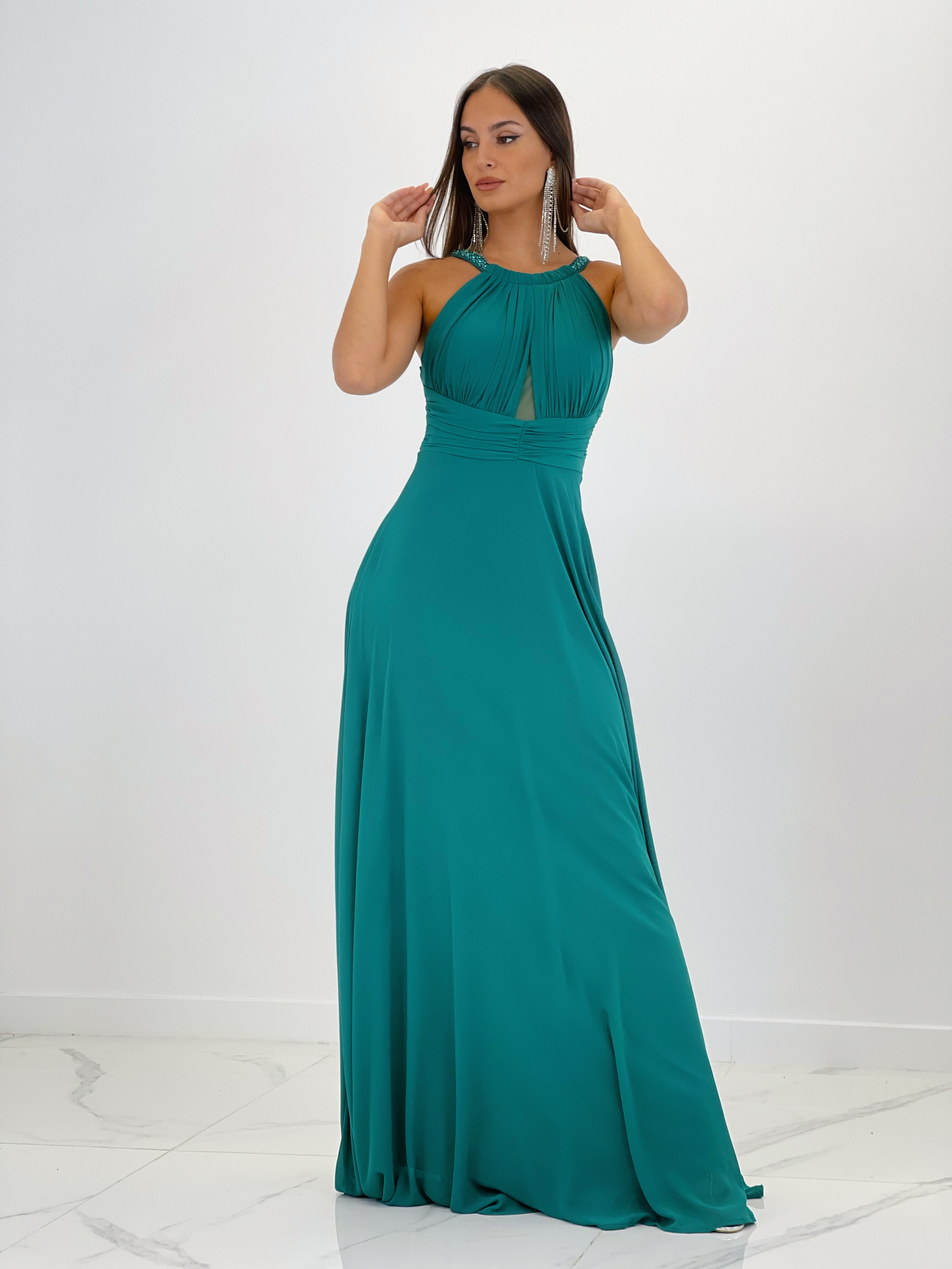 Vestido escote halter Diana - Zebra&Maduixa®