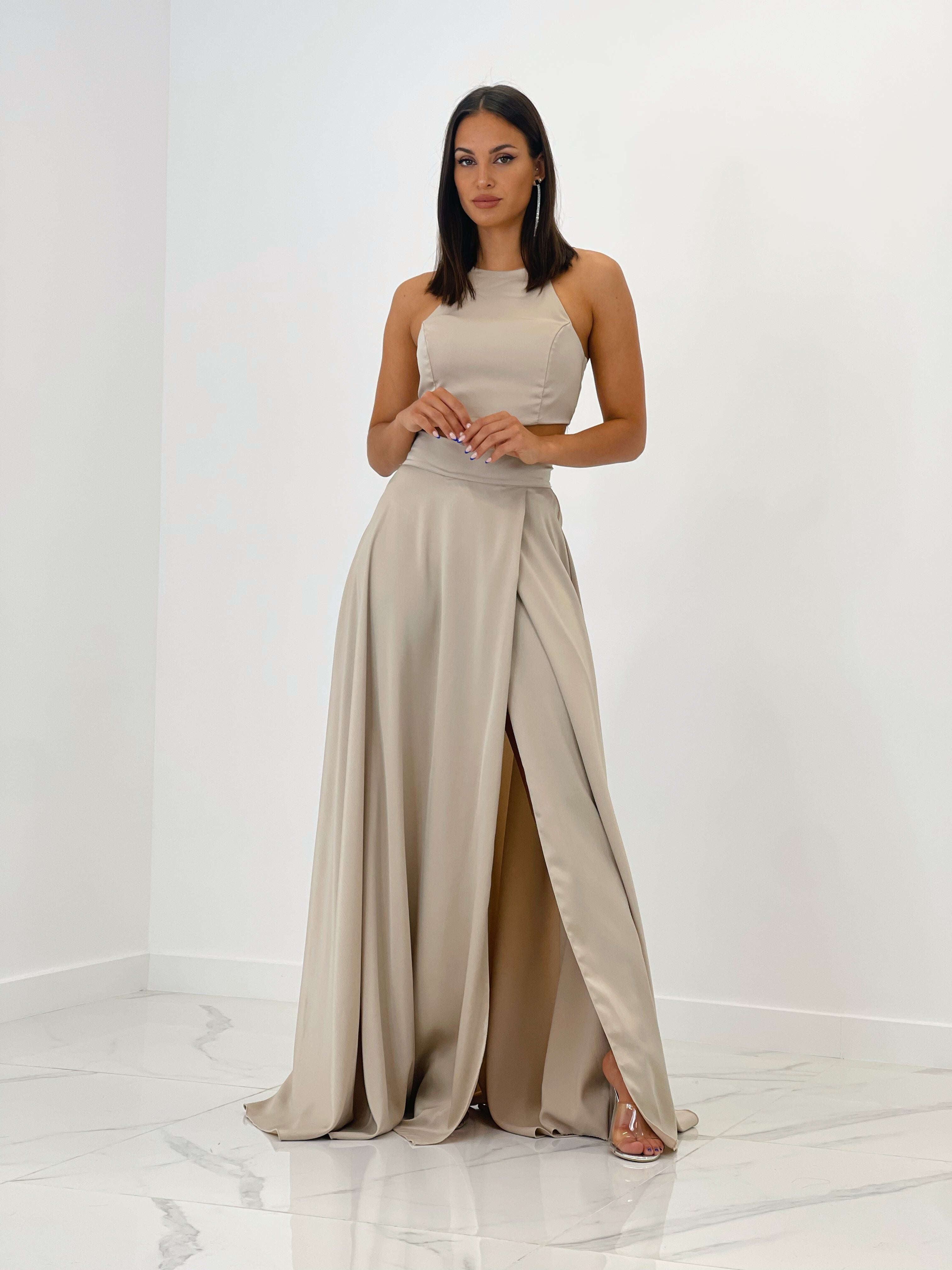 Top crop satén Silvia - Zebra&Maduixa®