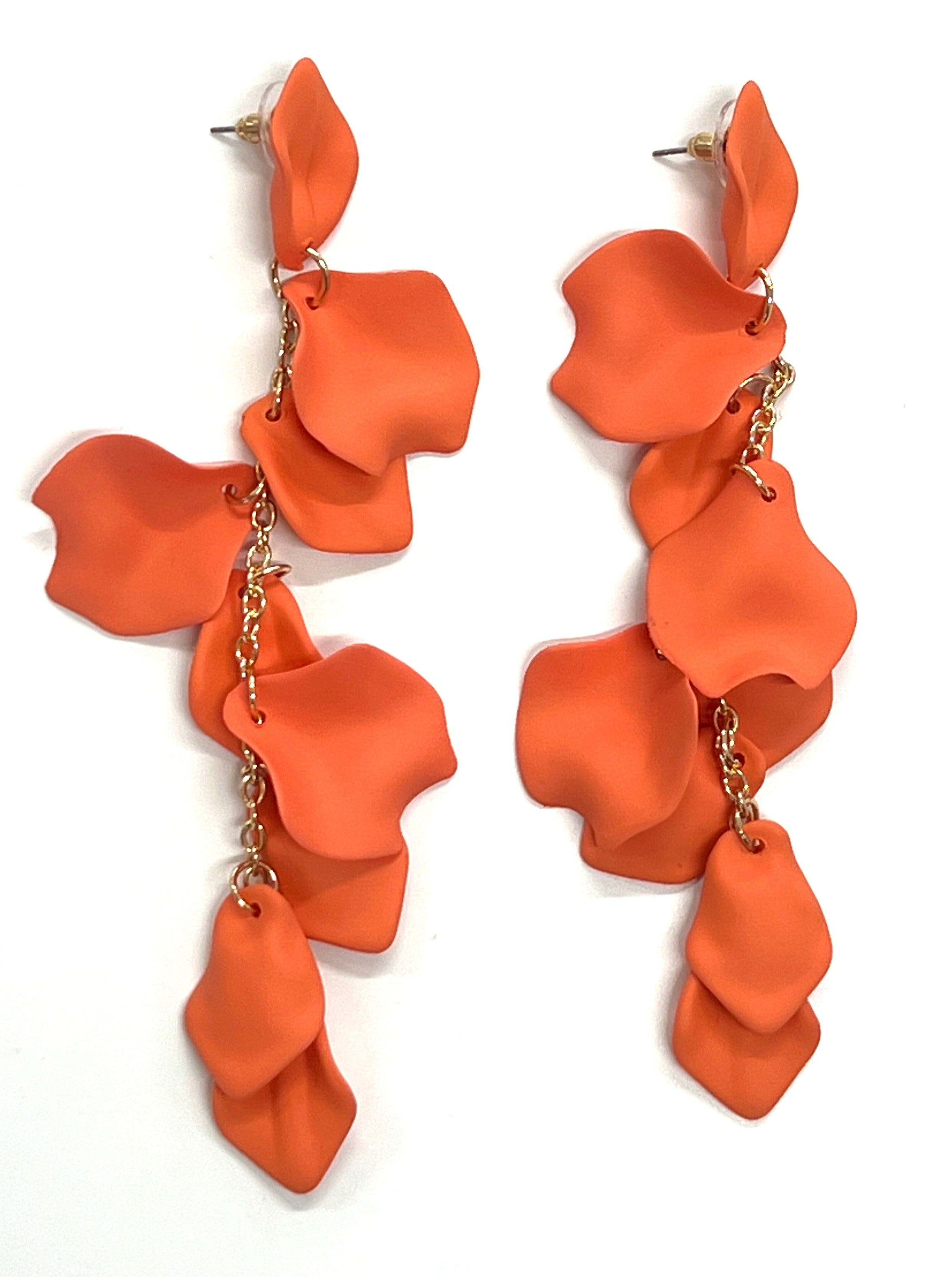 Pendientes pétalos cascada - Zebra&Maduixa®