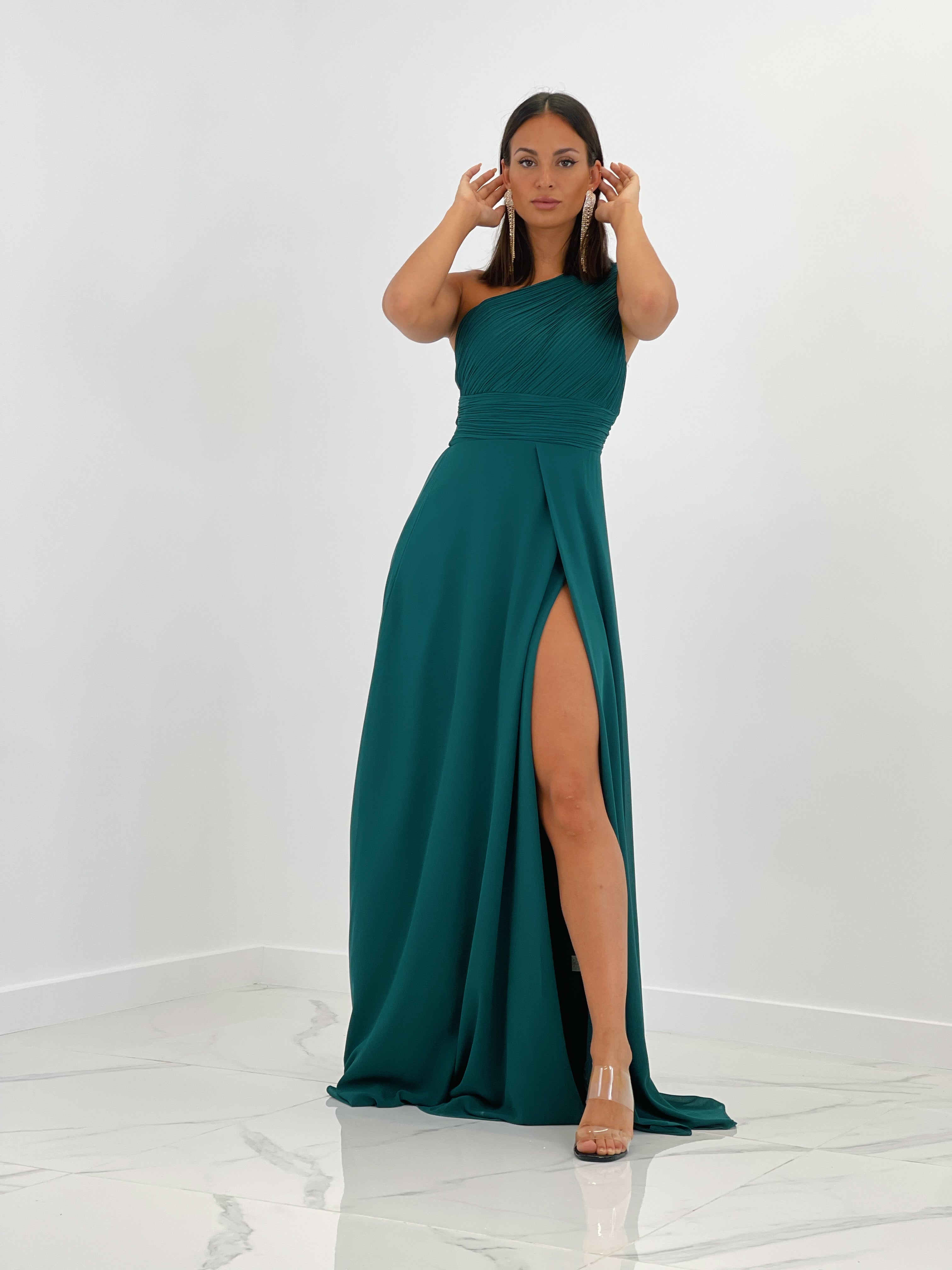 Vestido drapeado romano Julia - Zebra&Maduixa®