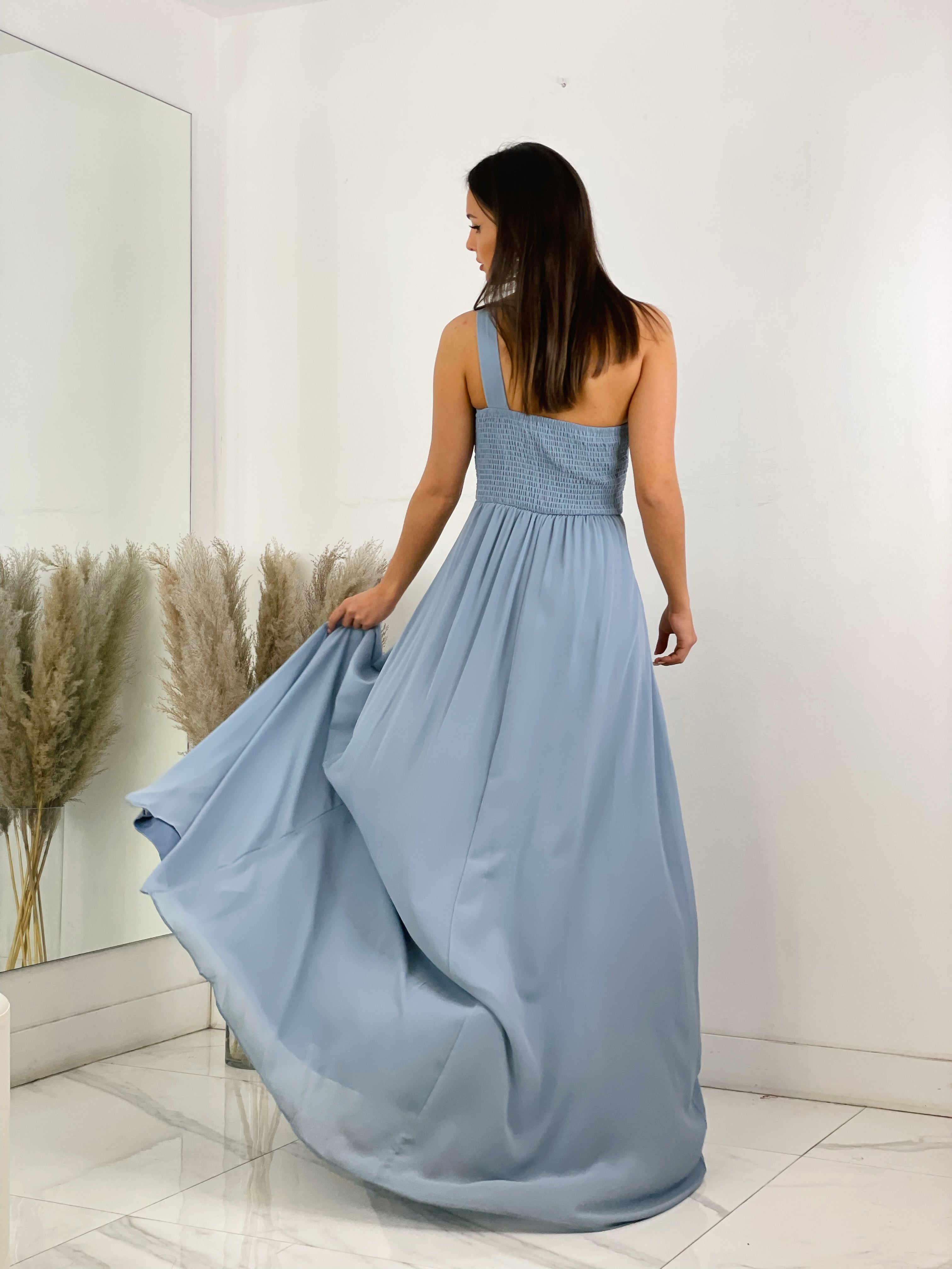 Vestido drapeado romano Julia - Zebra&Maduixa®