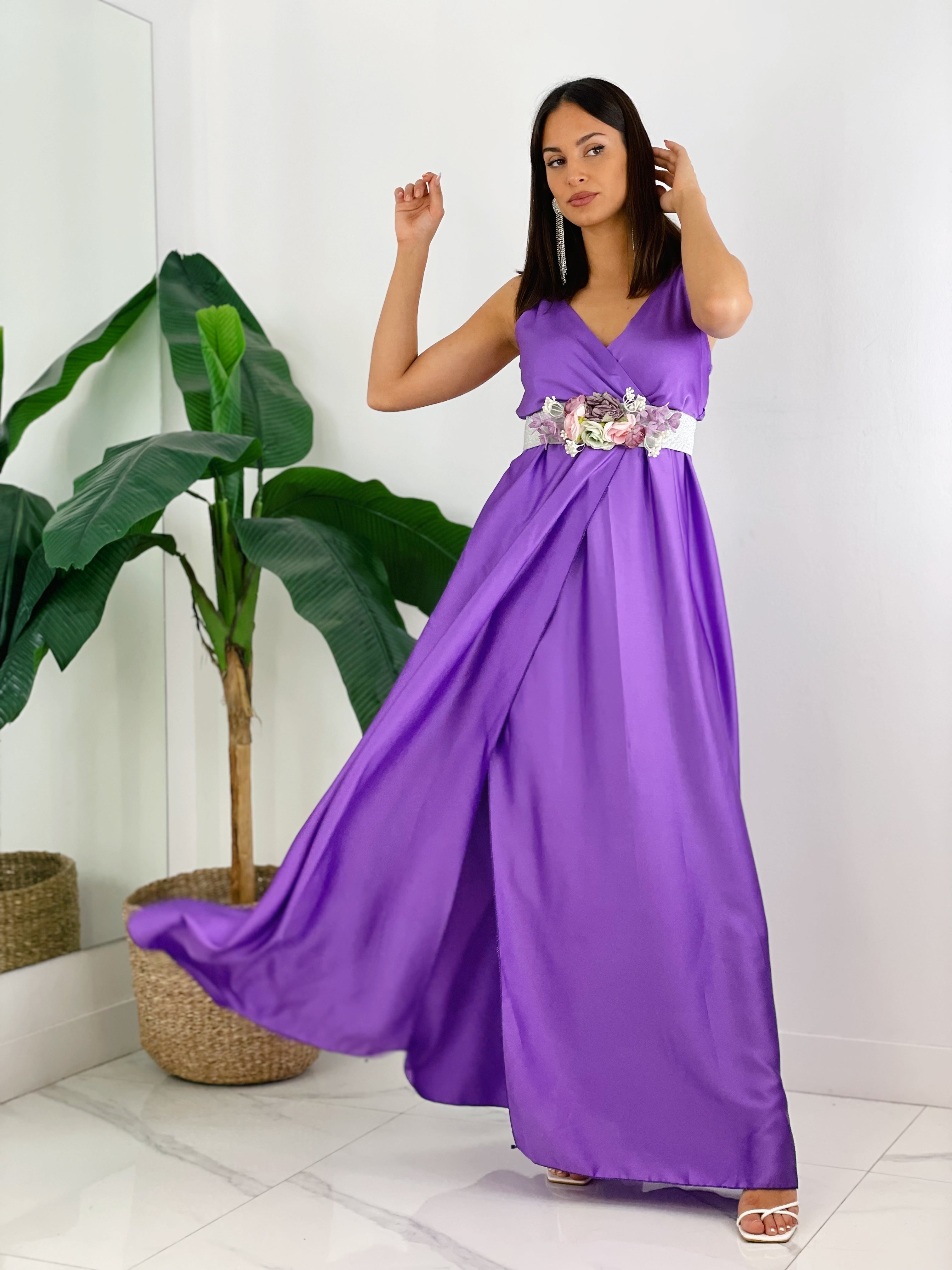 Vestido satinado Iris - Zebra&Maduixa®