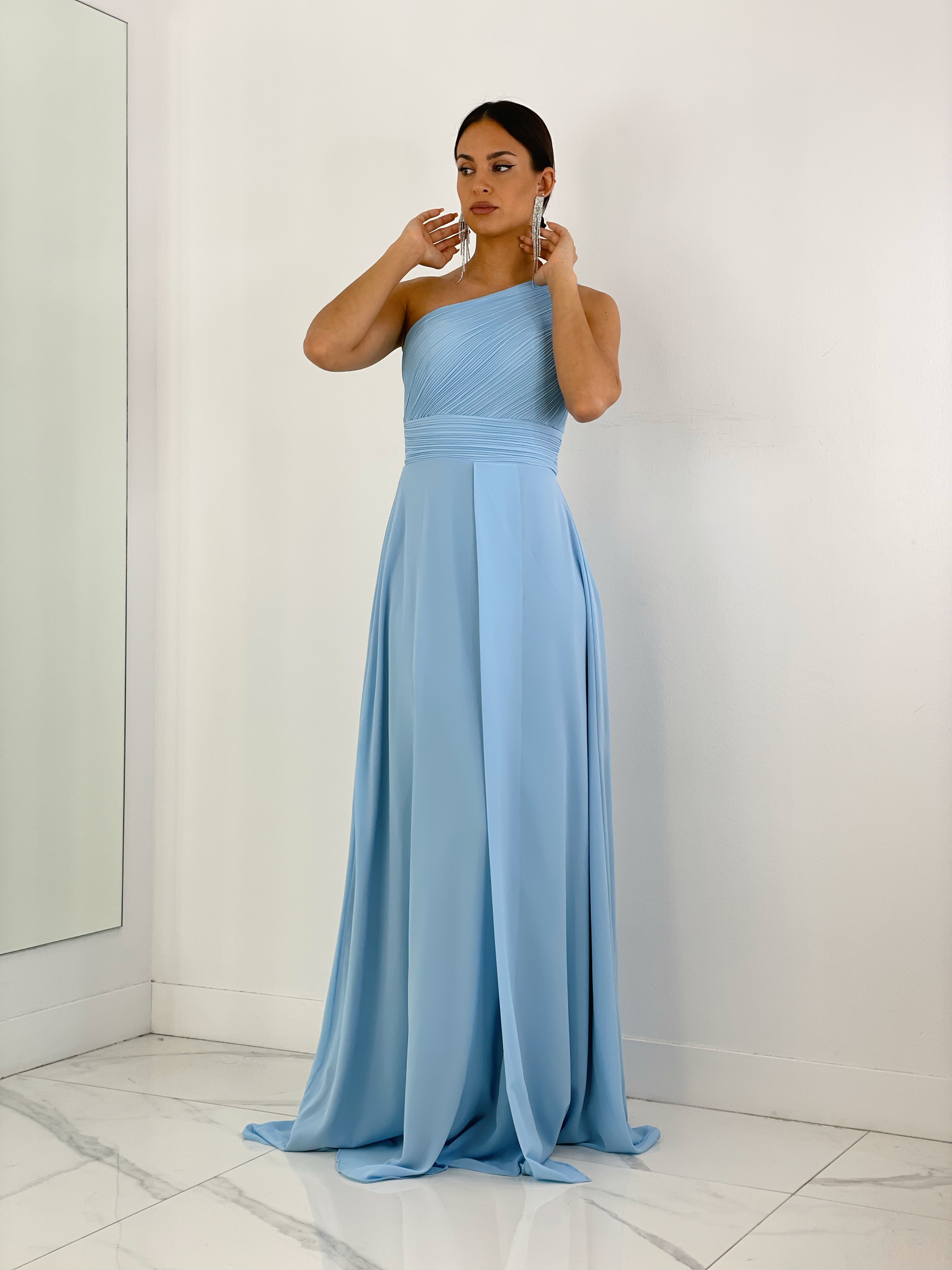 Vestido drapeado romano Julia - Zebra&Maduixa®