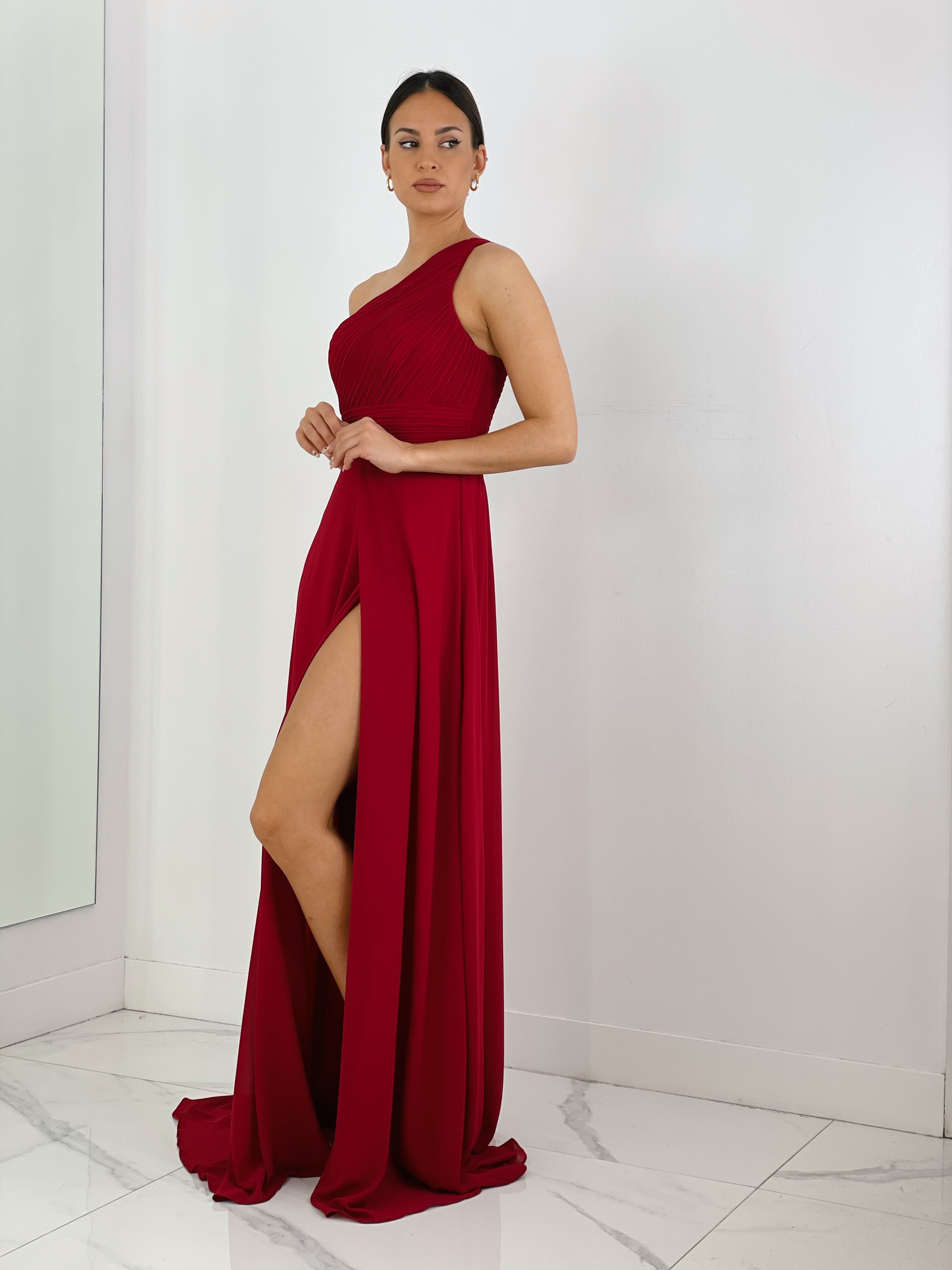 Vestido drapeado romano Julia - Zebra&Maduixa®