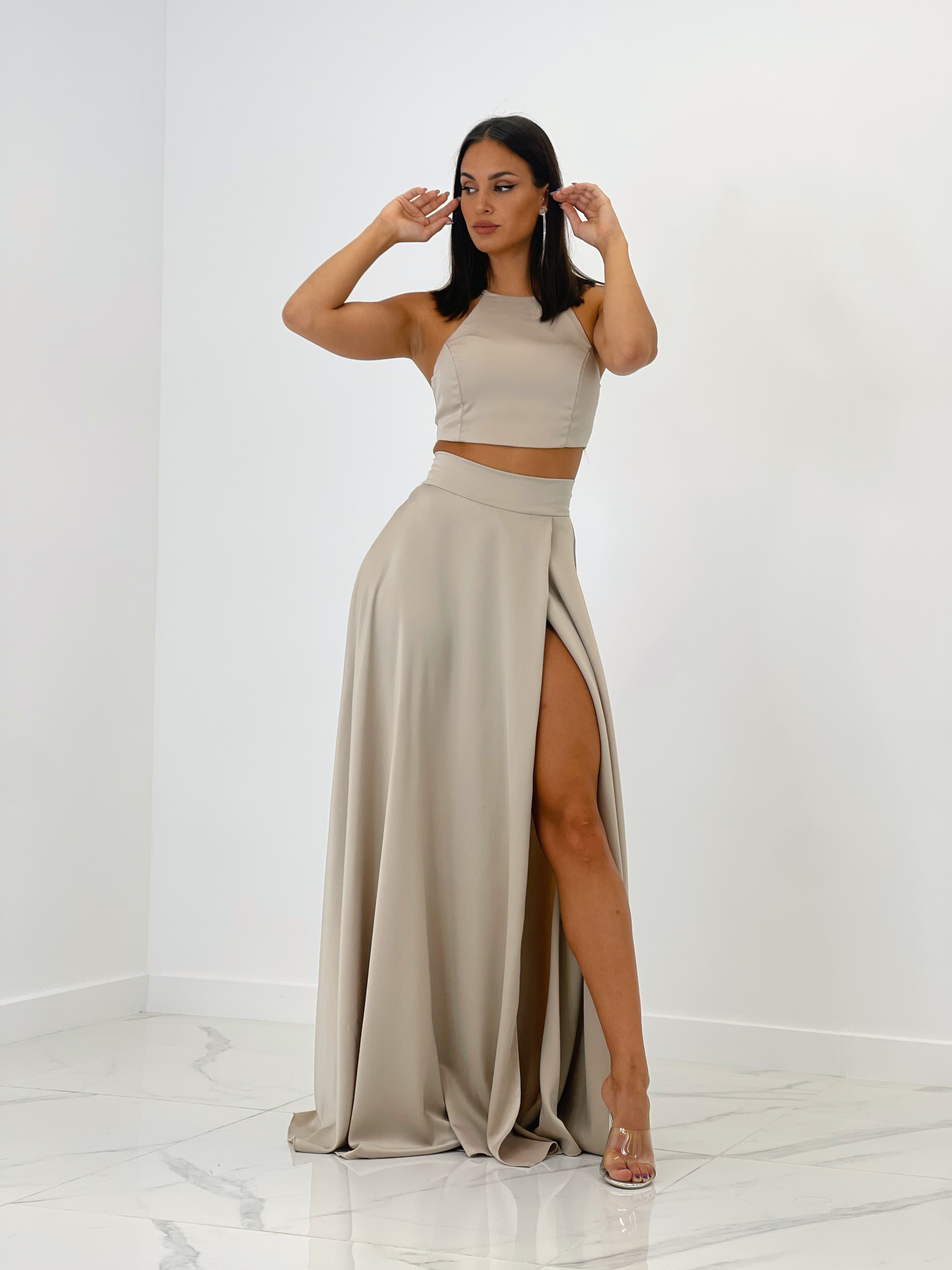 Top crop satén Silvia - Zebra&Maduixa®