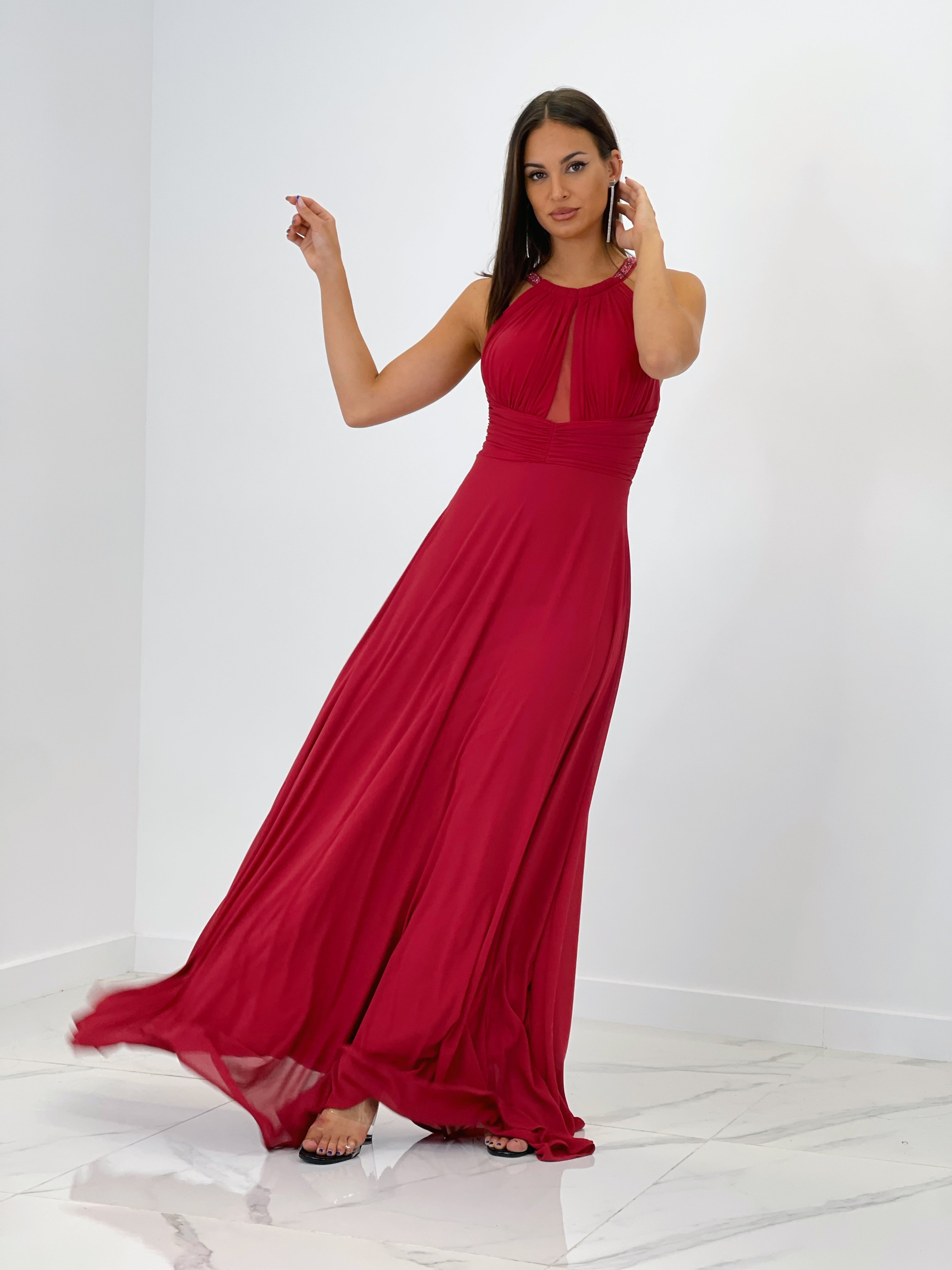 Vestido escote halter Diana - Zebra&Maduixa®