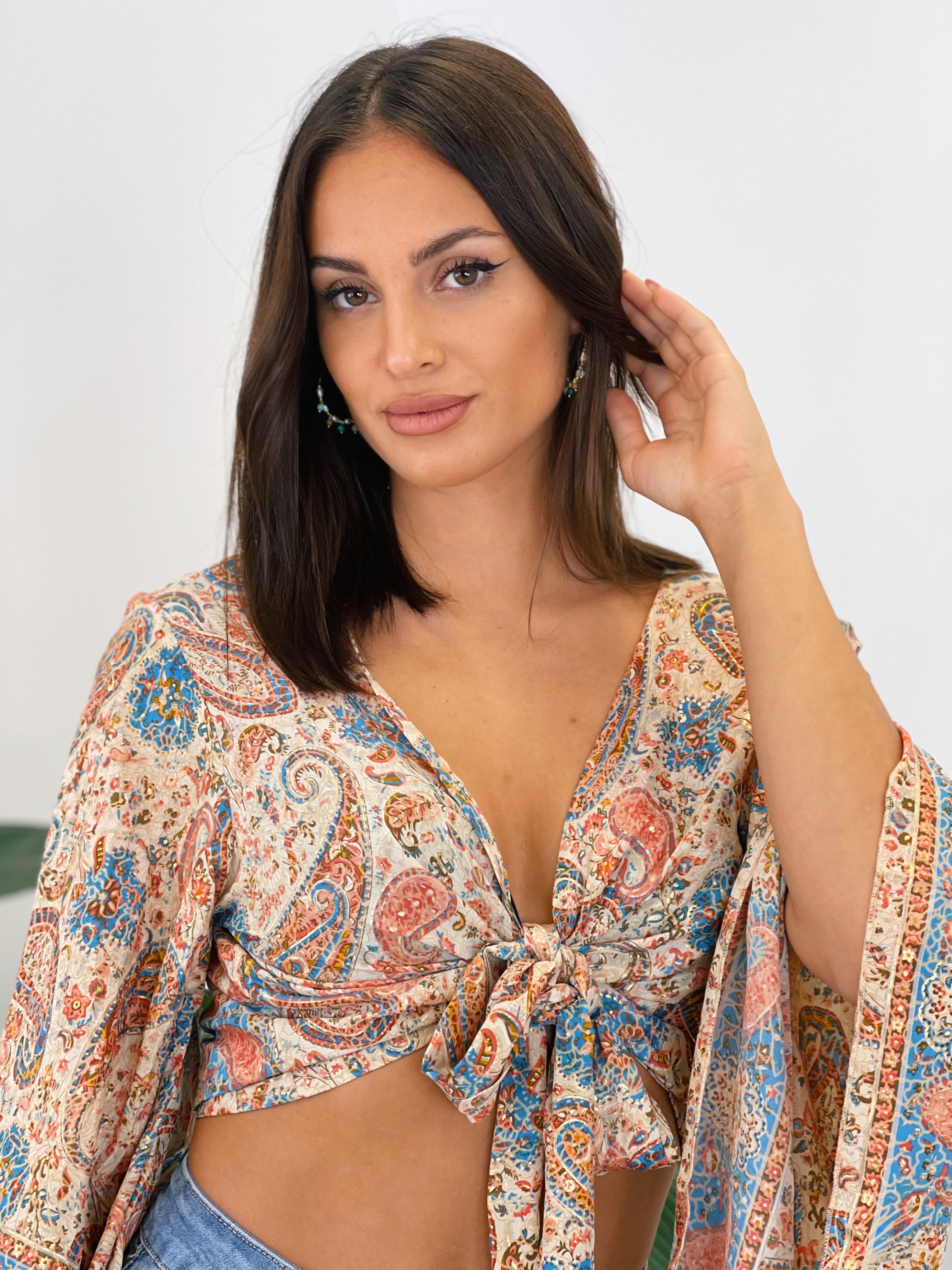 Top kimono Boho Delhi - Zebra&Maduixa®