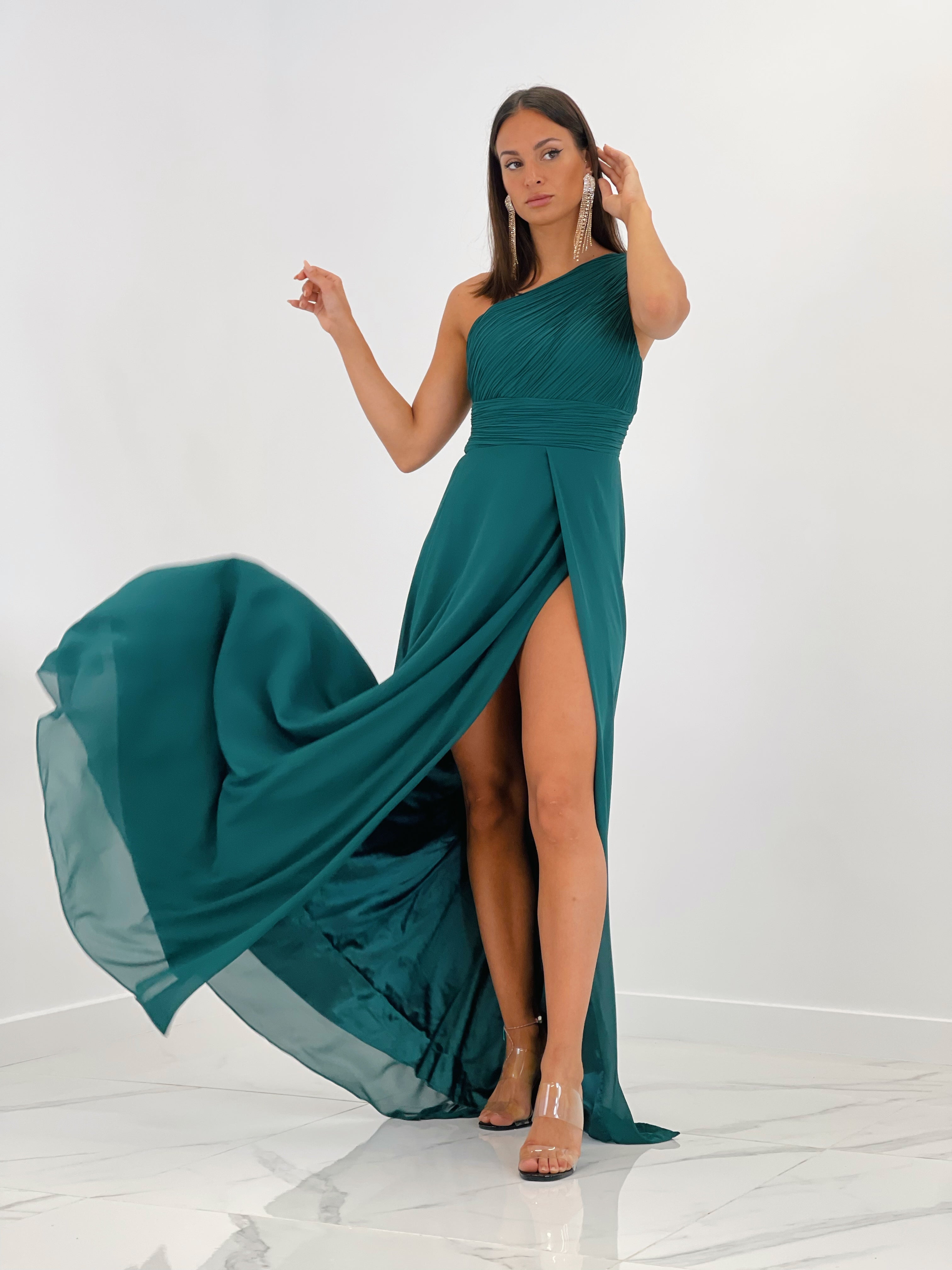 Vestido drapeado romano Julia - Zebra&Maduixa®