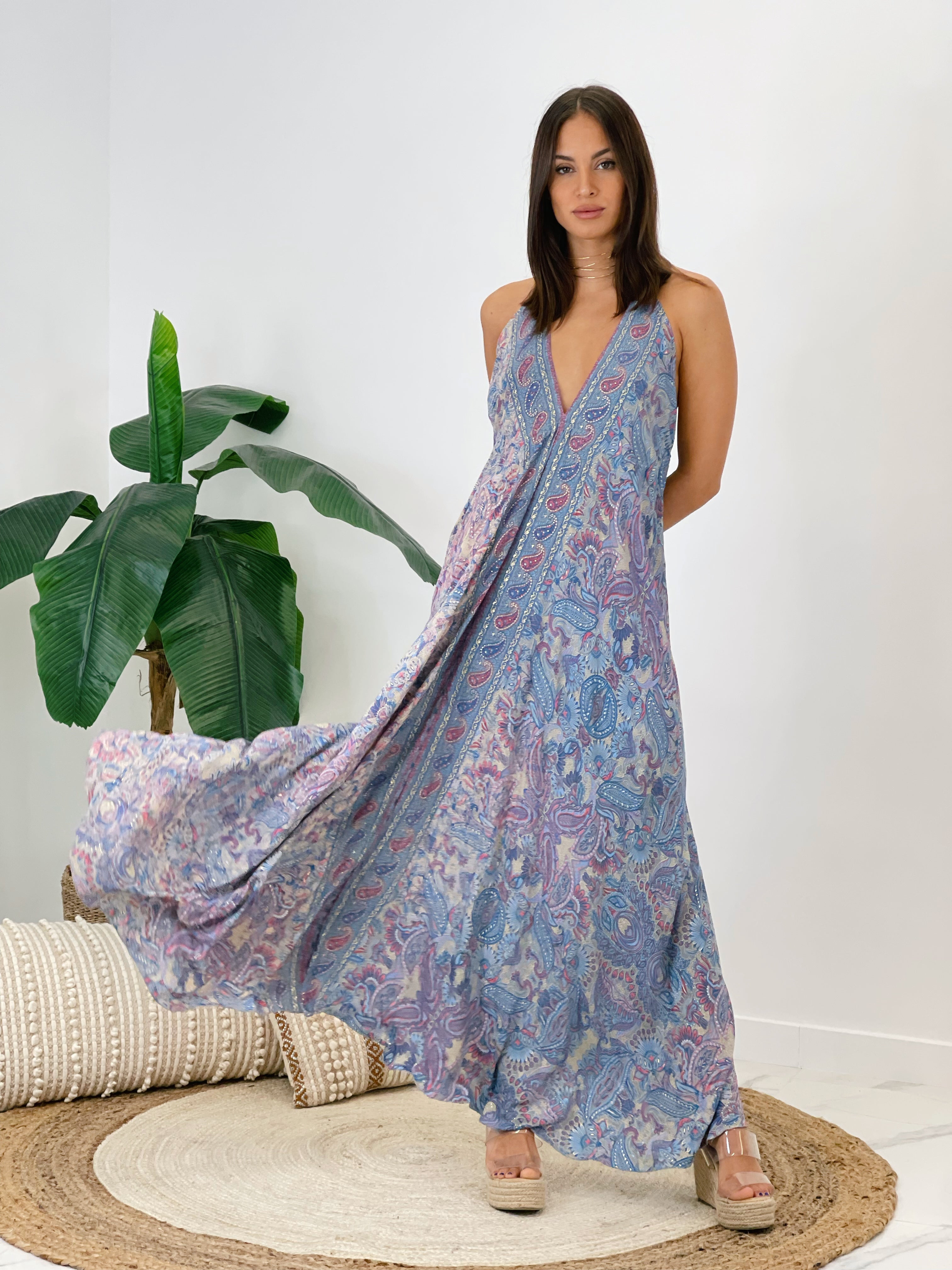 Vestido largo Boho Greenland - Zebra&Maduixa®