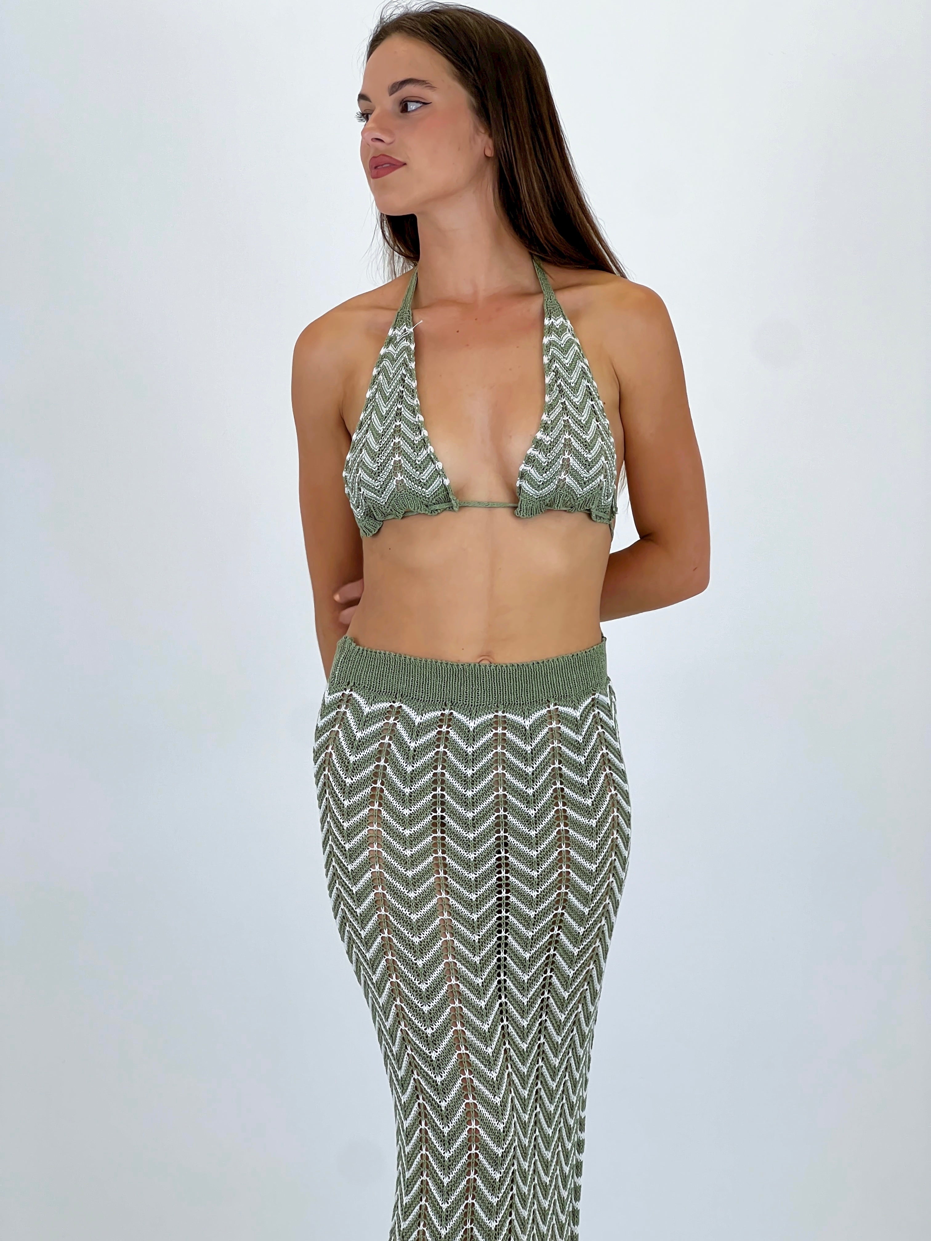 Twinset de ganxet Ania