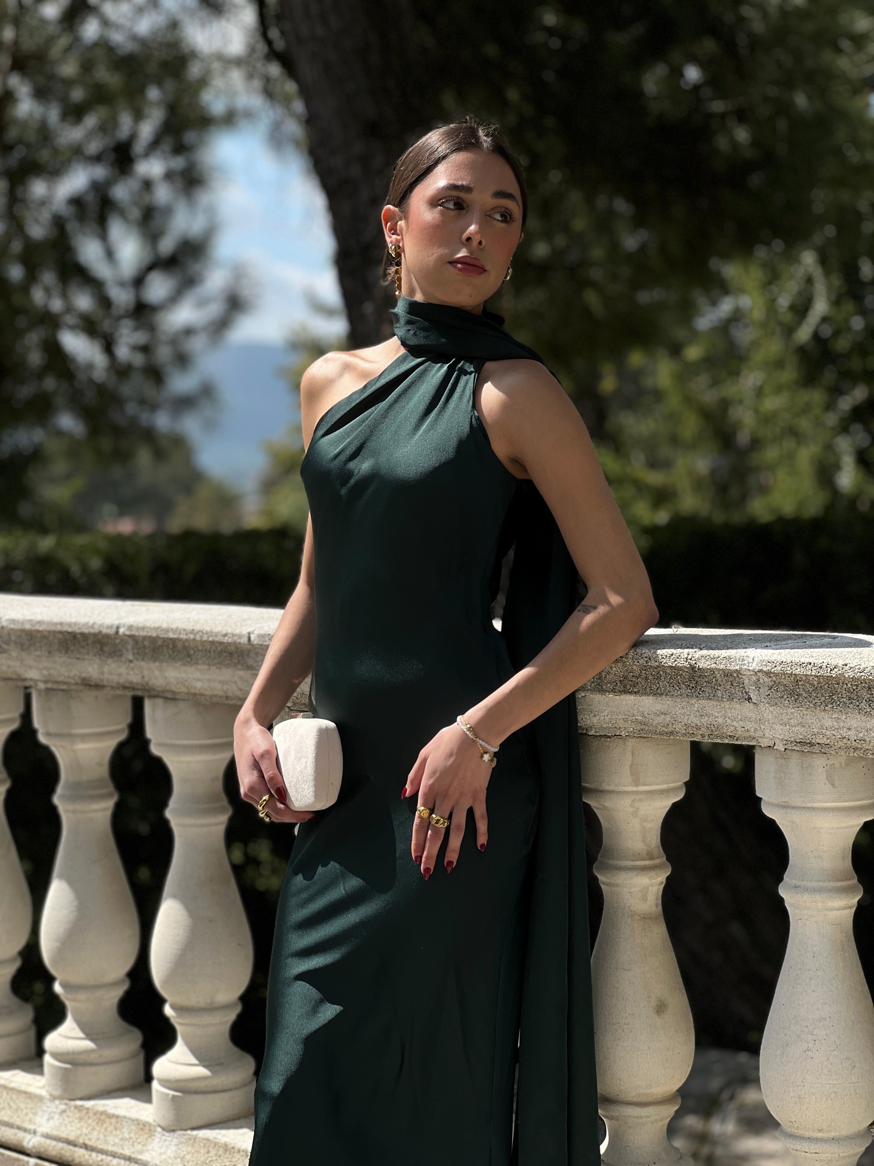 Vestido raso choker Priscila - Zebra&Maduixa®